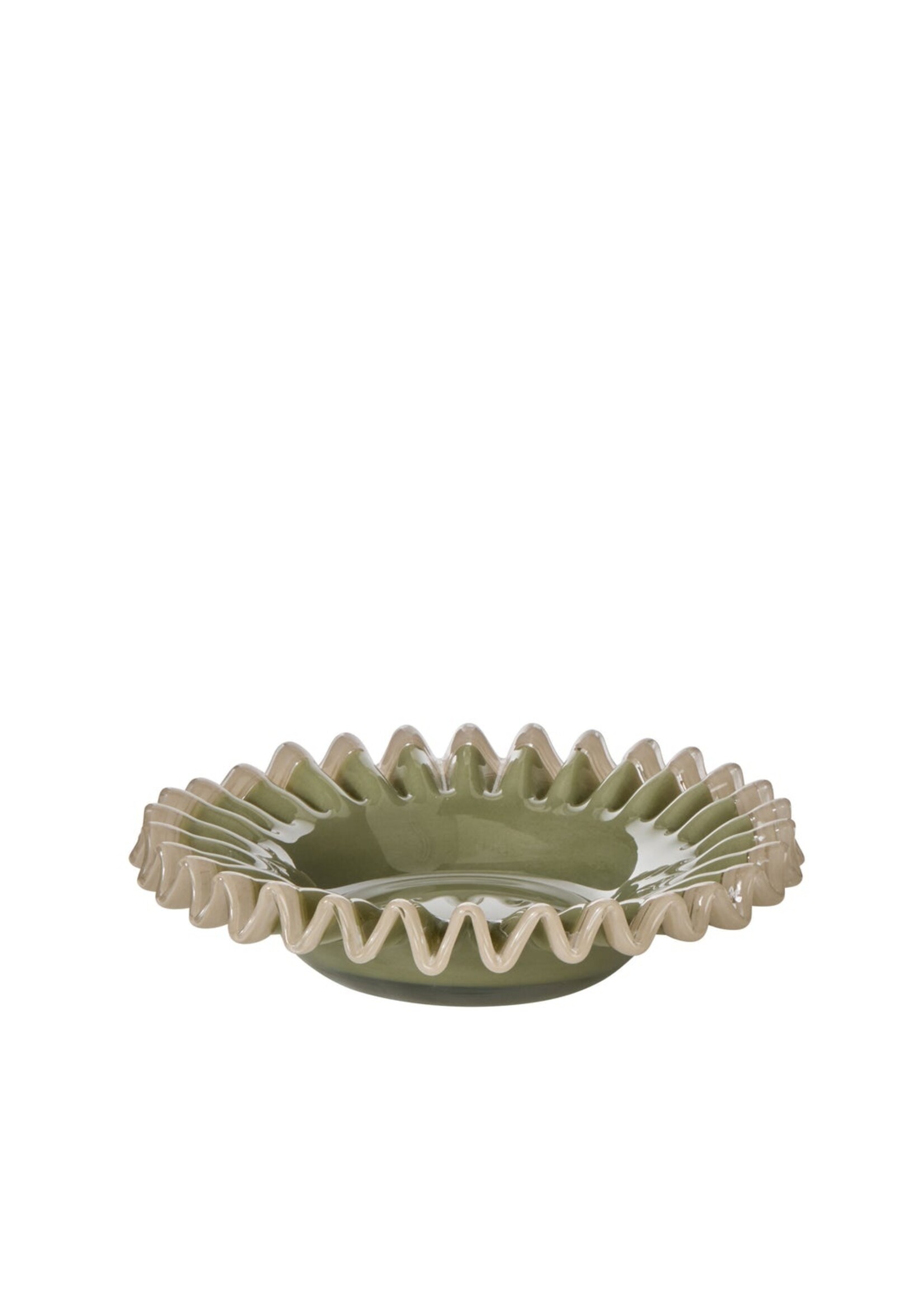 Isalbi Sigrid Frill Dish 19x19x4cm
