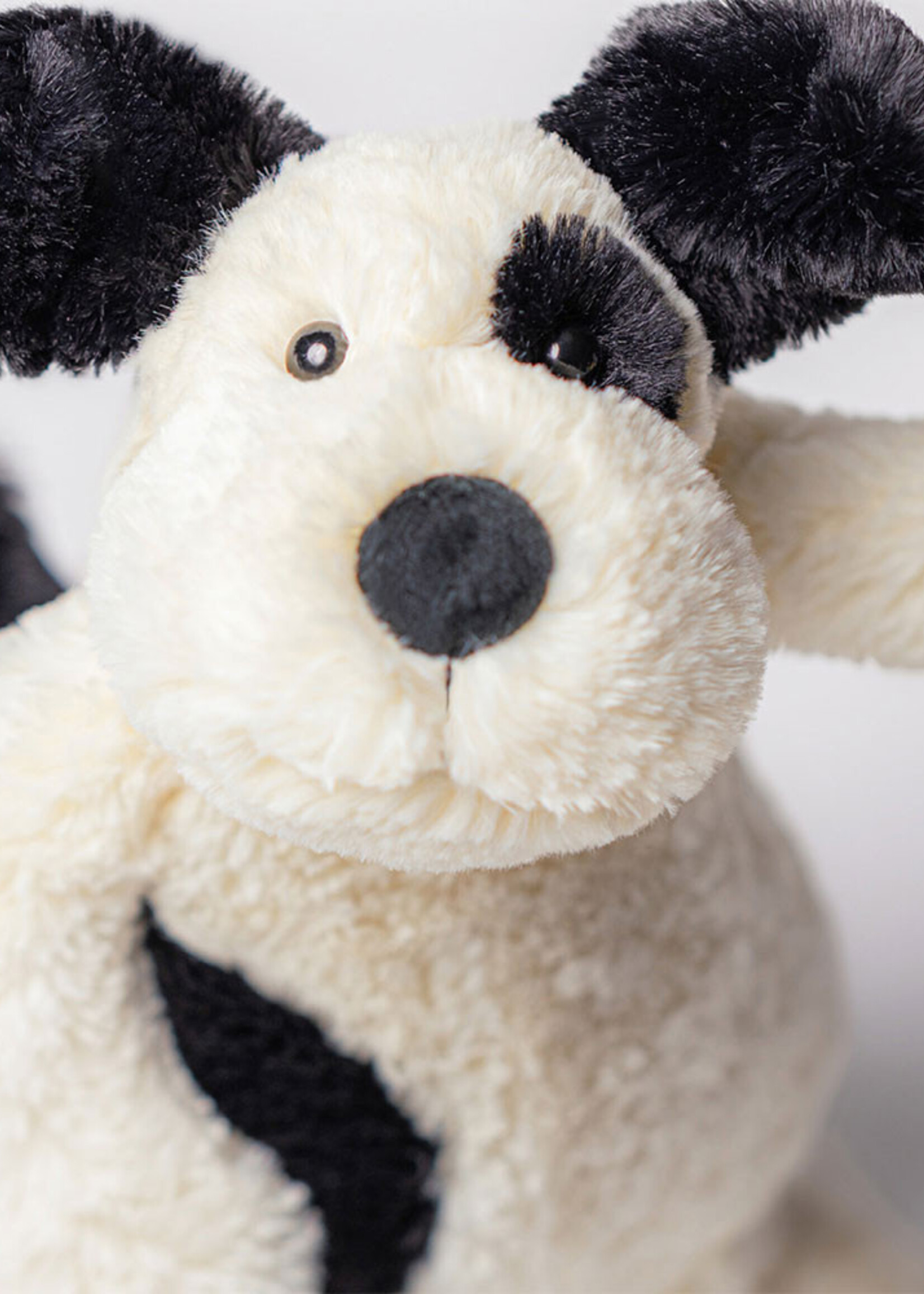 Jellycat Bashful Black & Cream Puppy