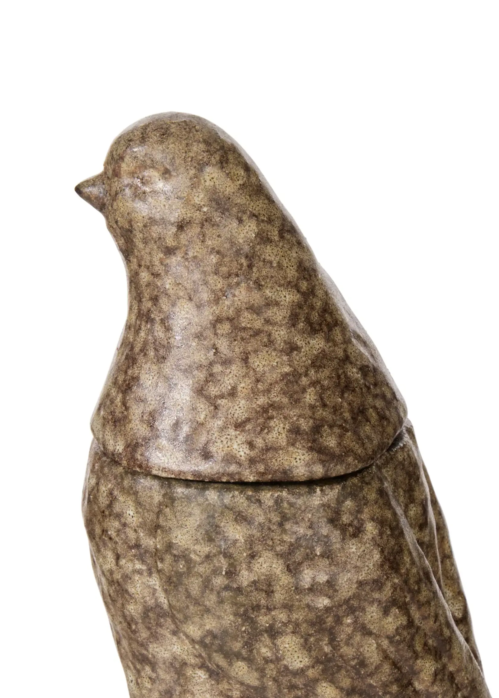 Amalfi Ari Bird Jar Brown
