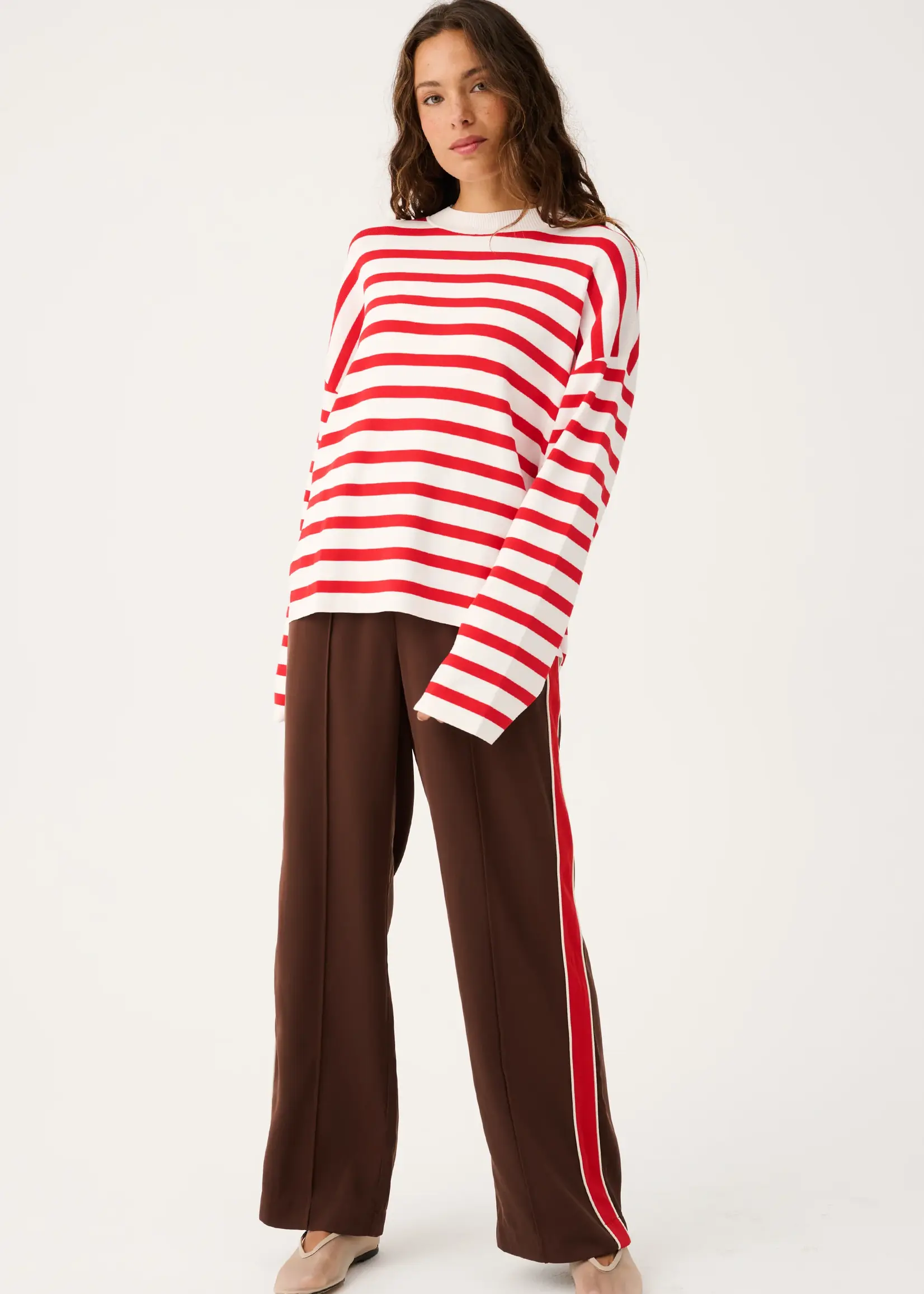 cartel and willow Rae Knit - Siren Stripe