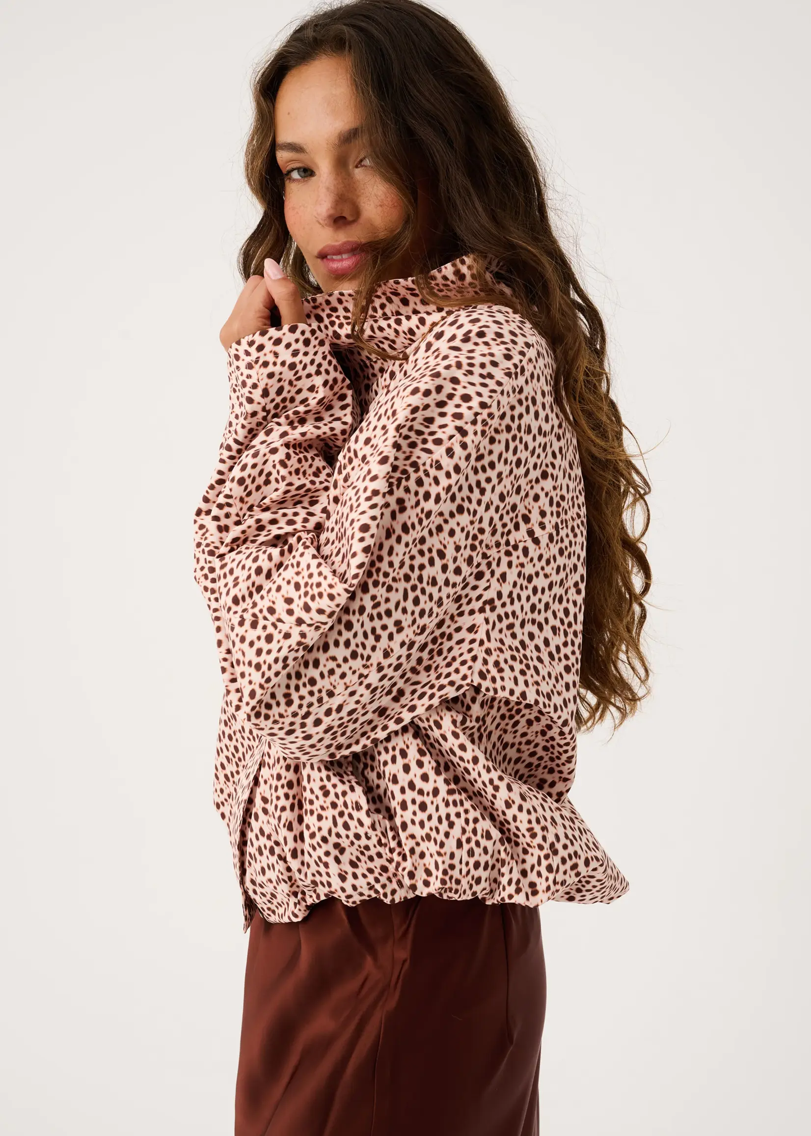 cartel and willow Beau Spray Jacket - Ocelot