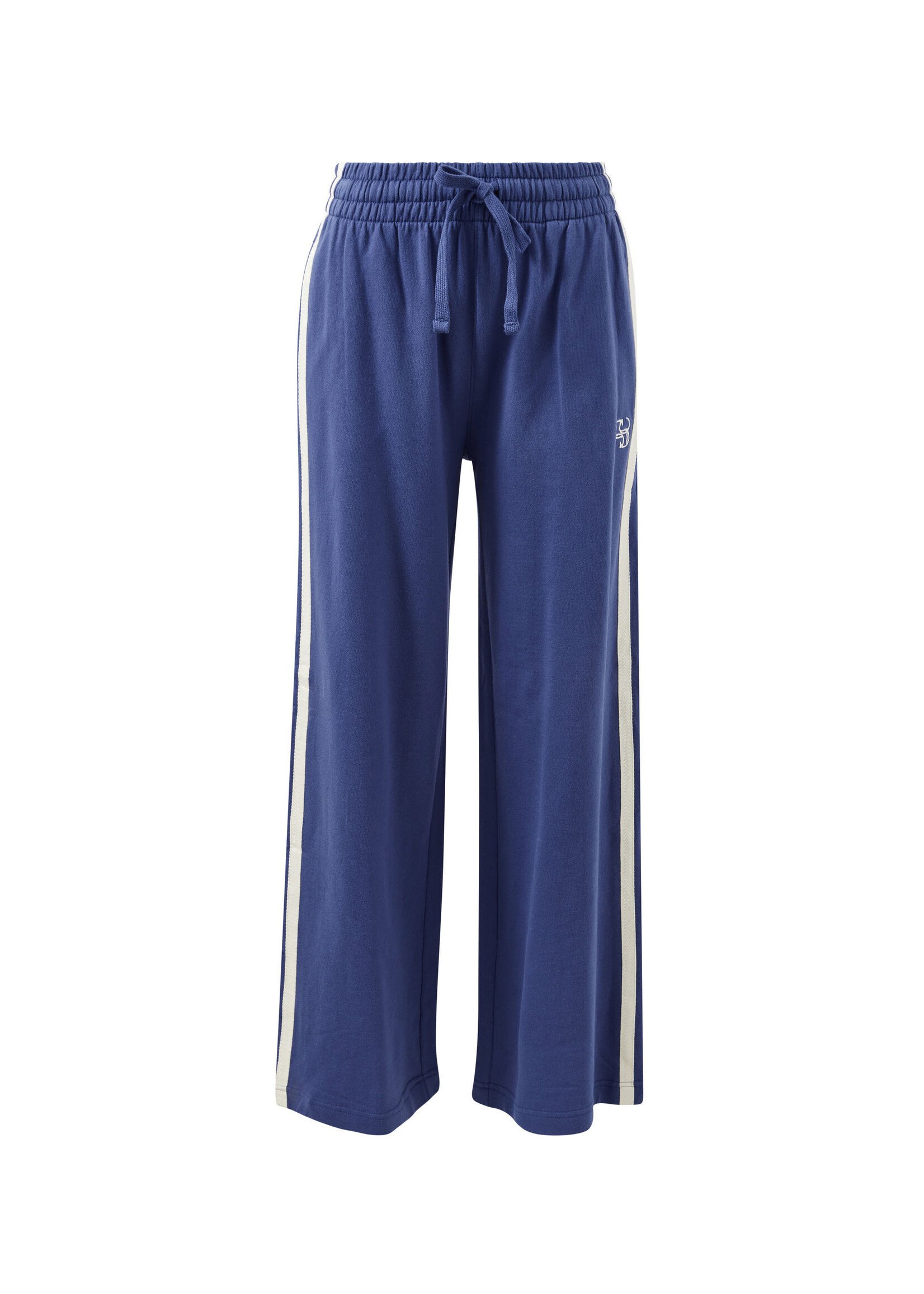Ceres Life Gigi Wide Leg Terry Trackpant/ Washed Navy