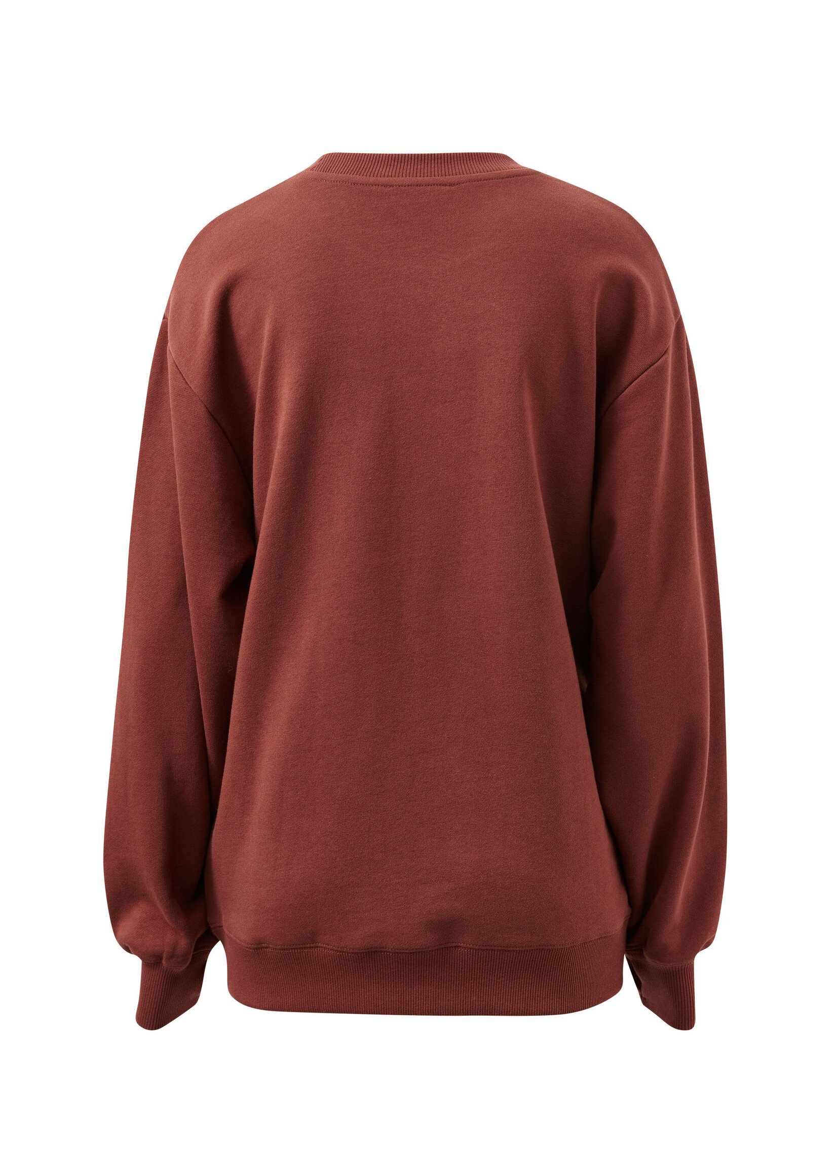 Ceres Life Isla Oversized Slouchy Crew/Burnt Toffee Orchid Heritage Logo