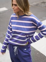 Ceres Life Scout Slouchy Long Sleeve Tee/Washed Navy/Pink/Clay