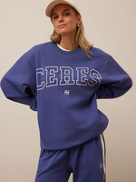 Ceres Life Isla Oversized Slo/Washed Navy White Heritage Logo