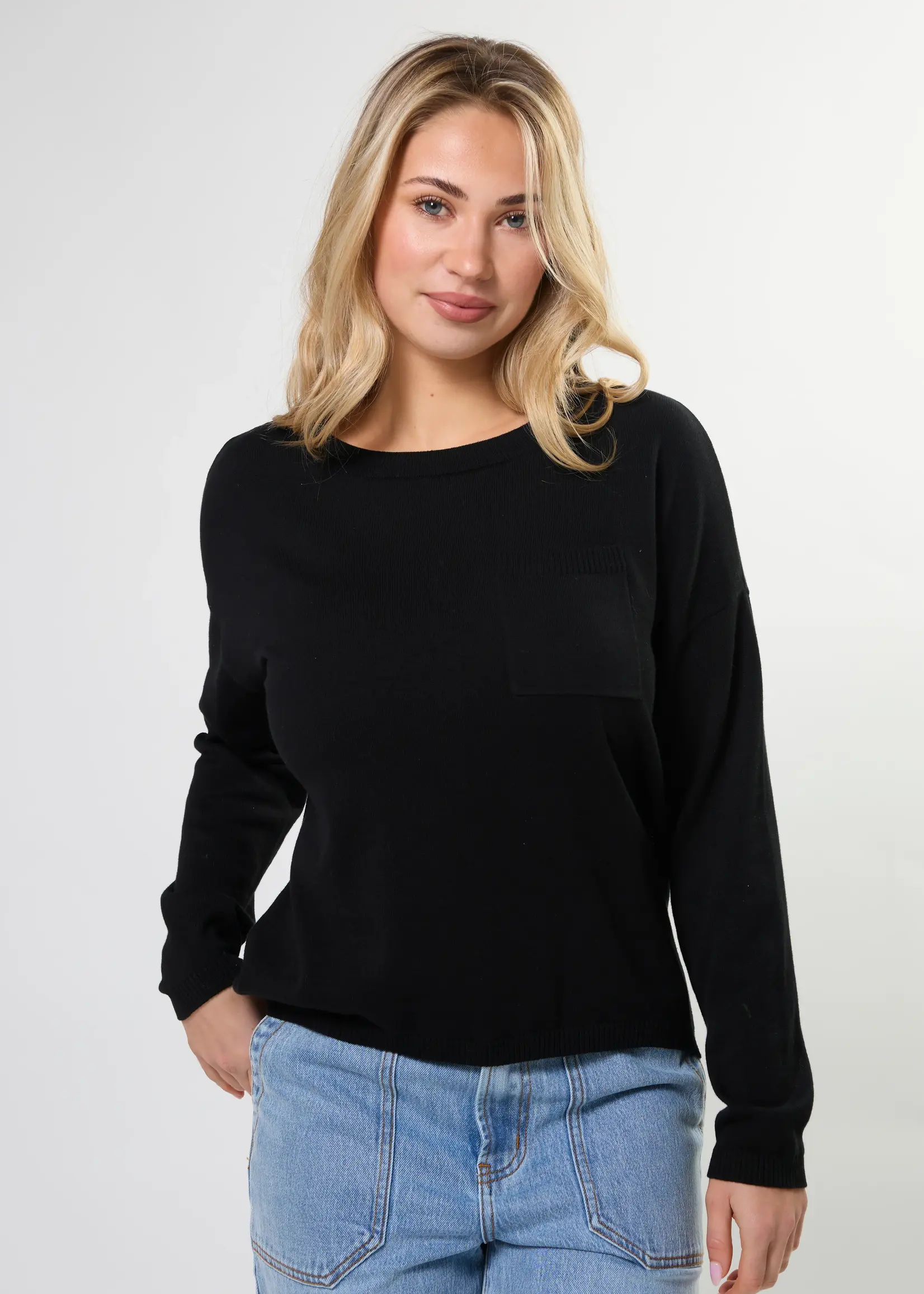 Street Pocket Jumper - Black