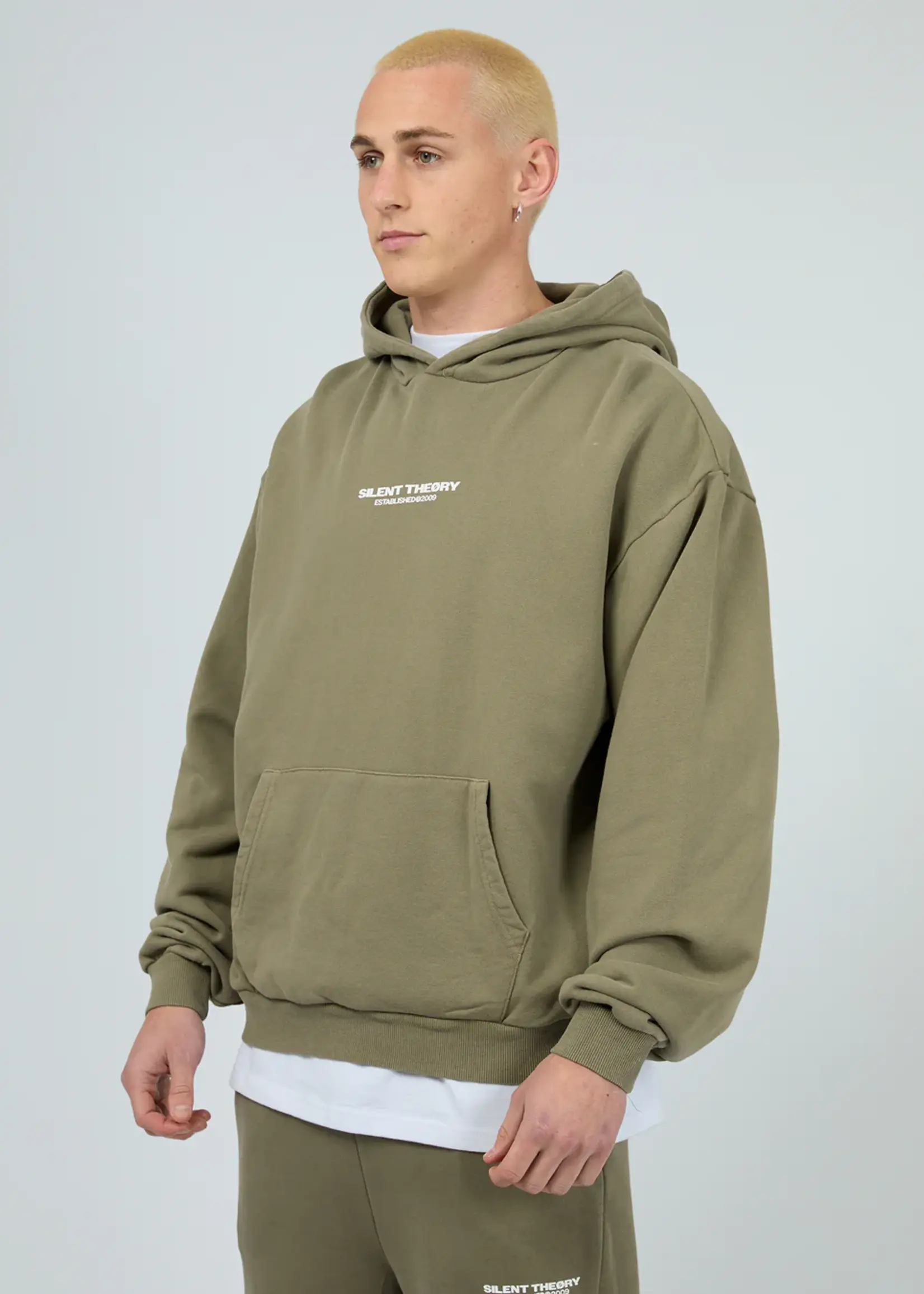 Silent Theory Sensor Hoodie - Khaki