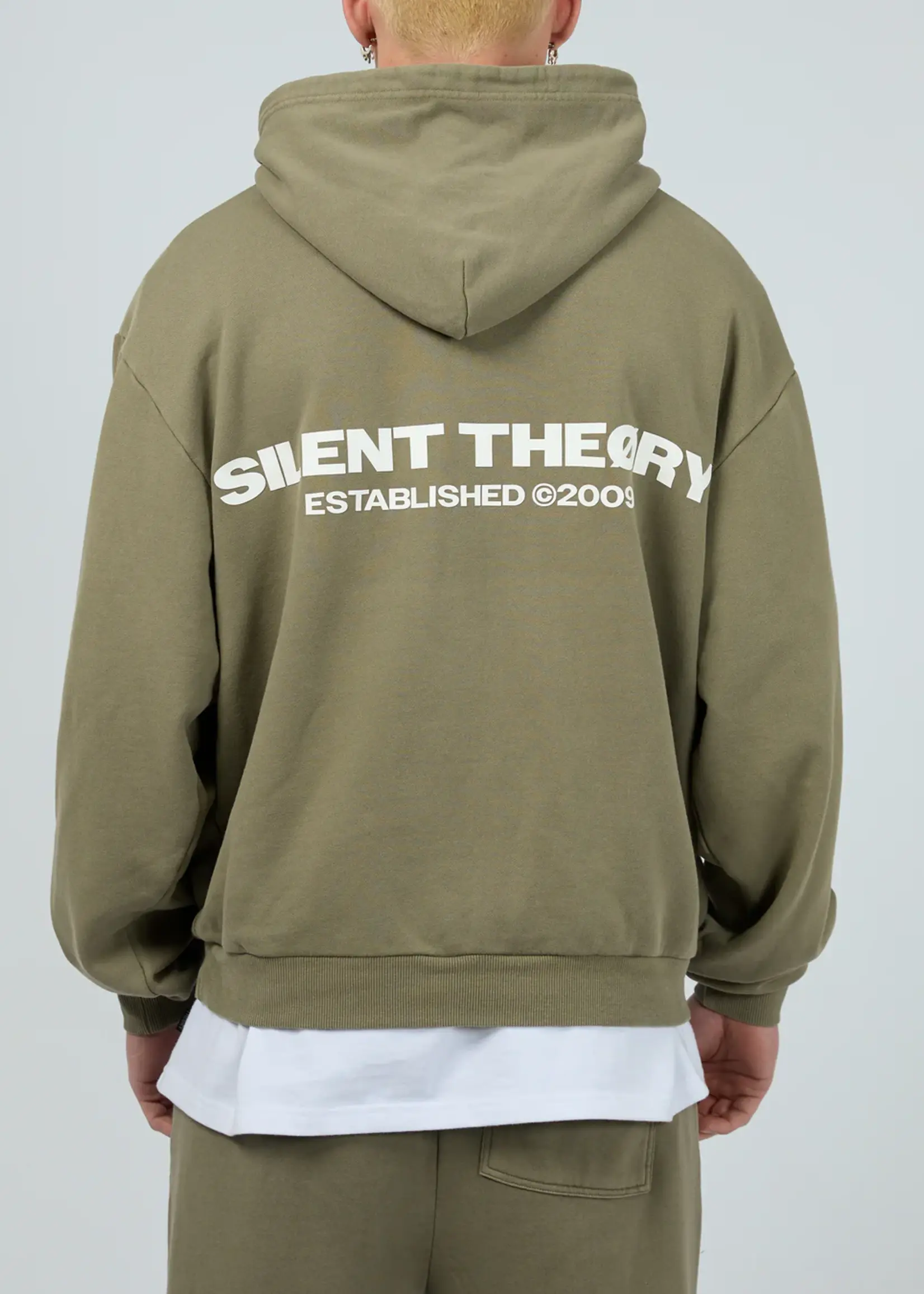 Silent Theory Sensor Hoodie - Khaki