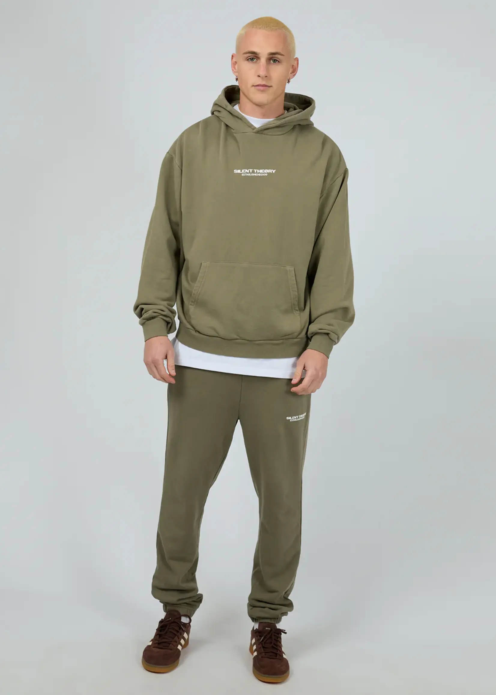 Silent Theory Sensor Hoodie - Khaki