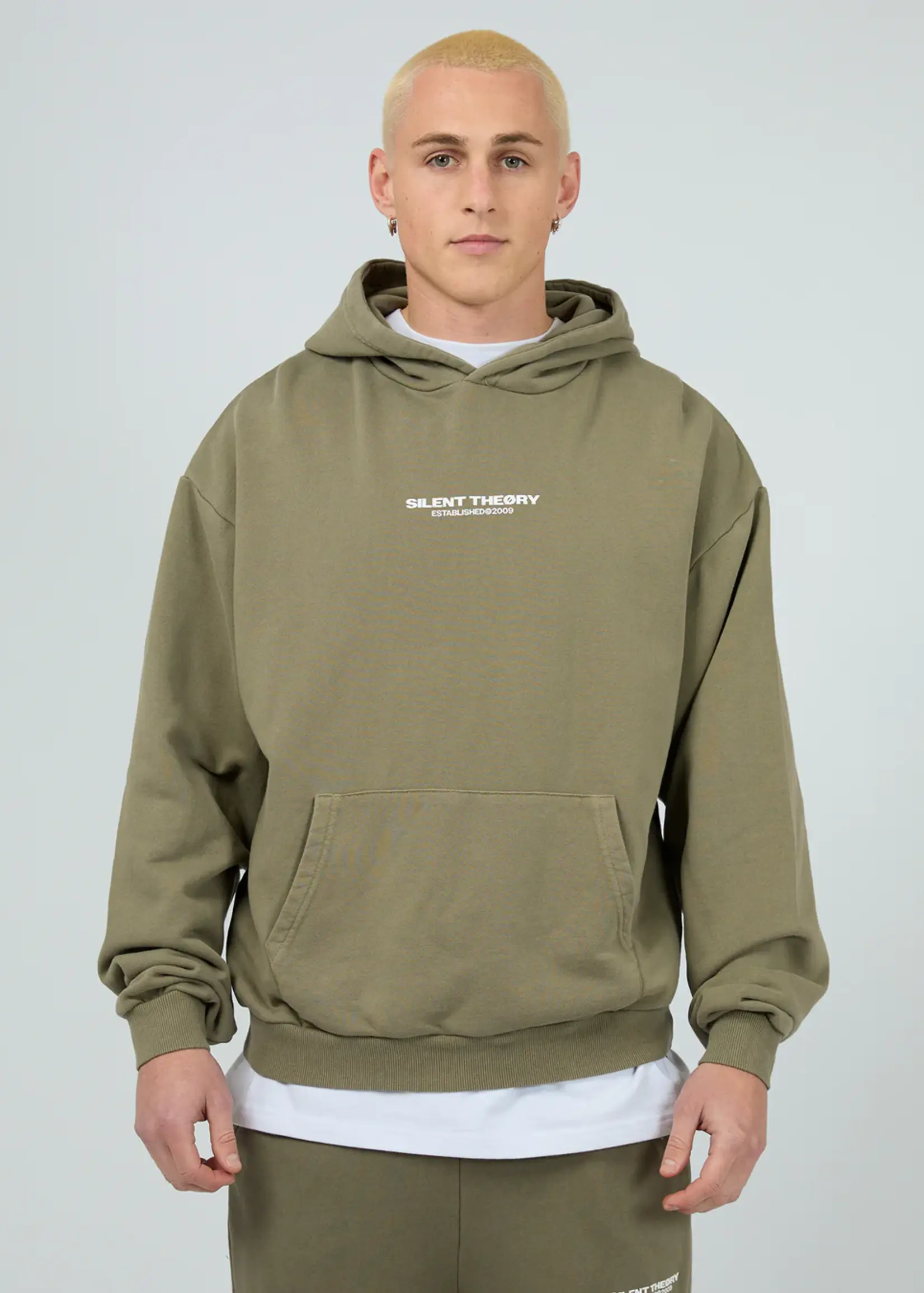 Silent Theory Sensor Hoodie - Khaki