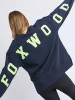 Foxwood Interval Crew Navy/Yellow