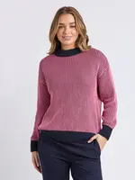 Foxwood Luella Crew Knit - Wine
