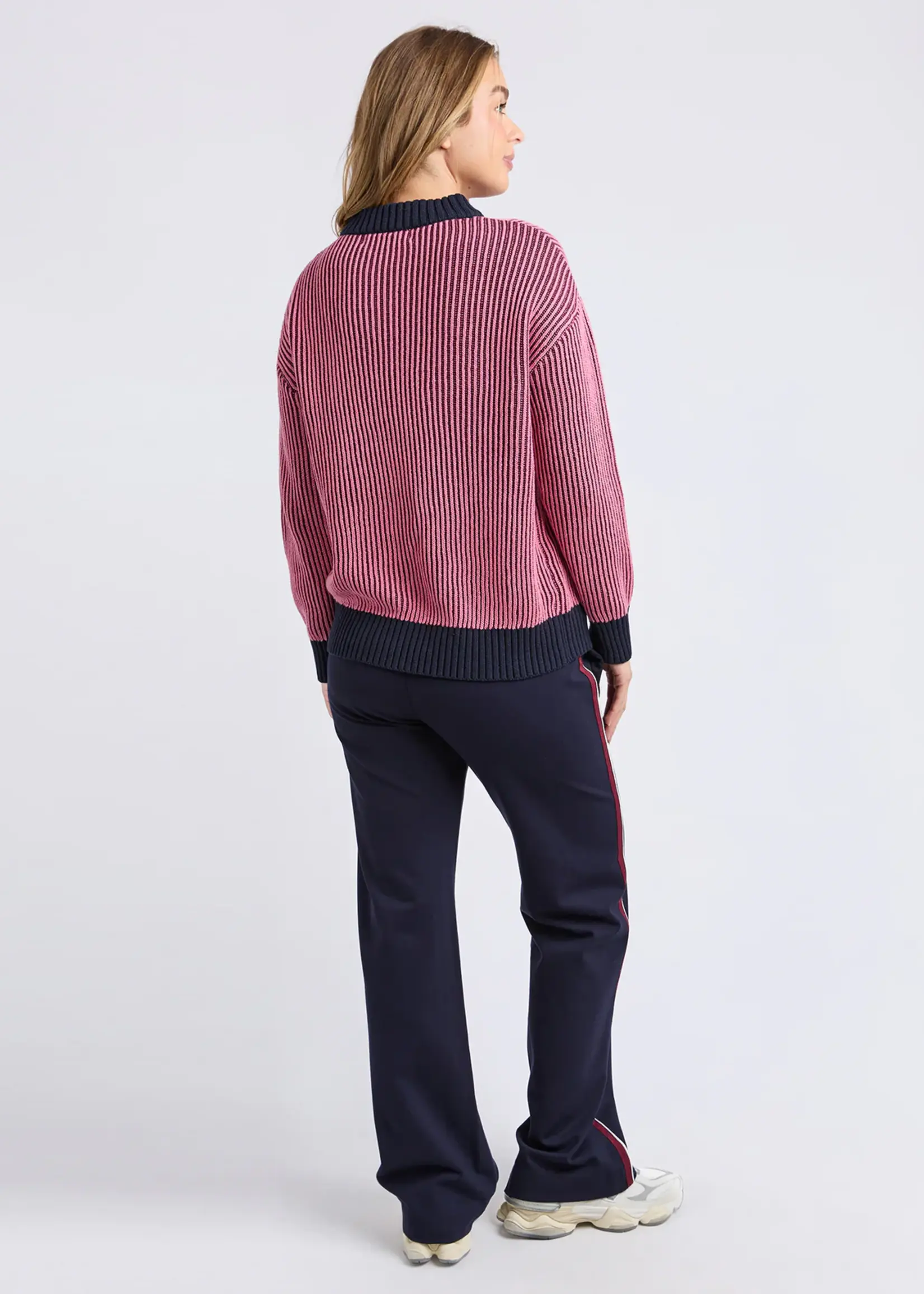 Foxwood Luella Crew Knit - Wine