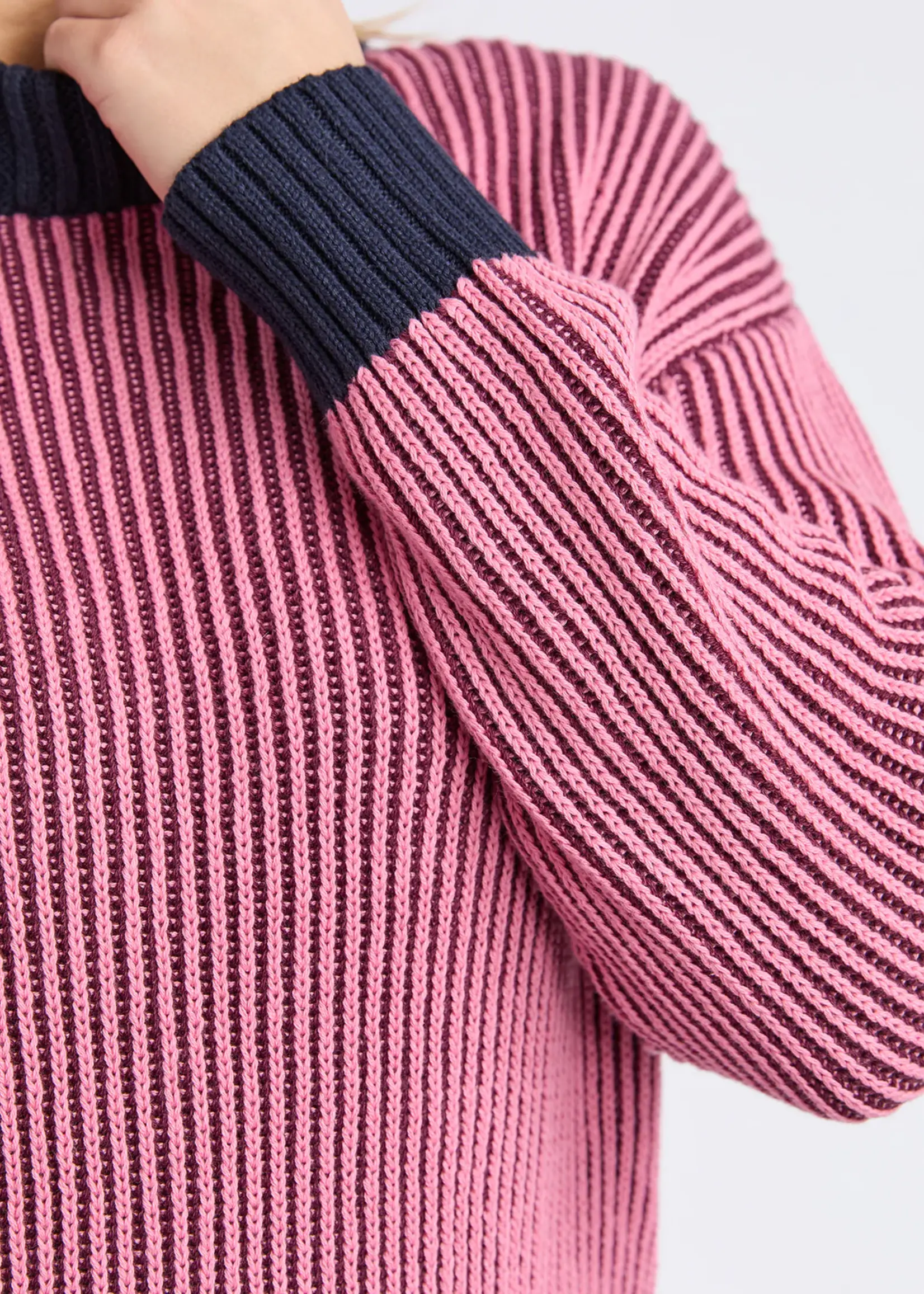 Foxwood Luella Crew Knit - Wine