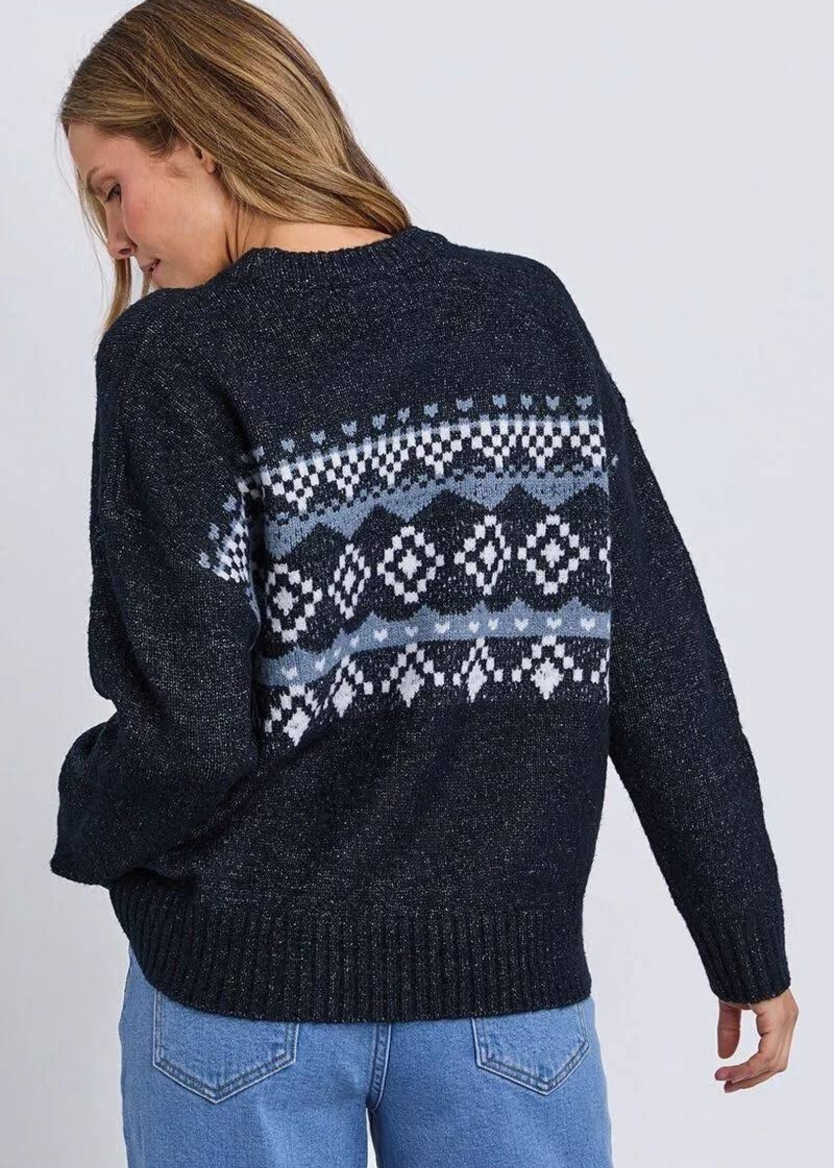 Foxwood Panorama Knit - Dark Sapphire