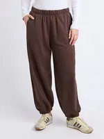 Foxwood Foundation Barrel Trackpant - Coffee