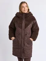 Foxwood Annabella Longline Anorak - Coffee Bean