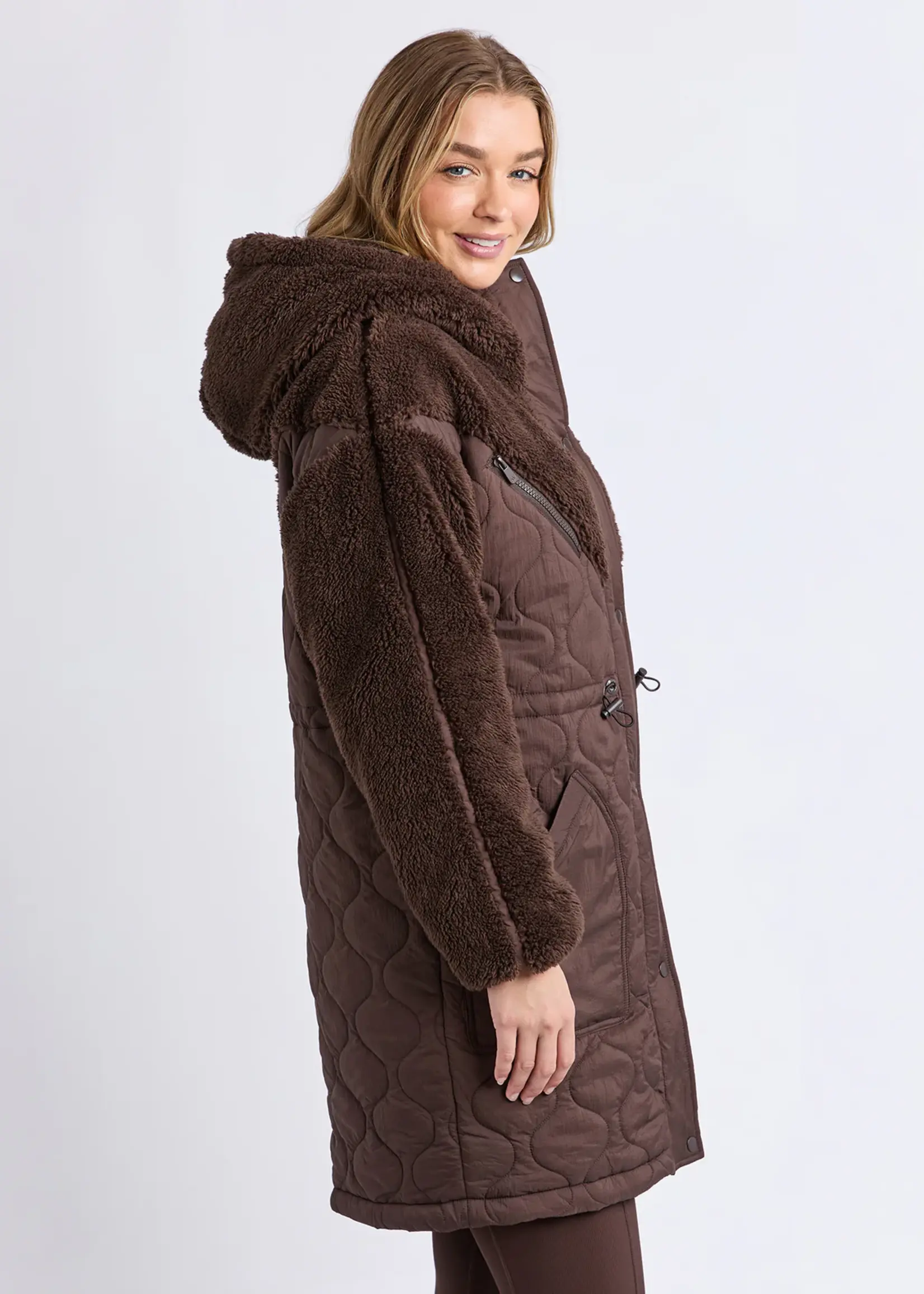 Foxwood Annabella Longline Anorak - Coffee Bean