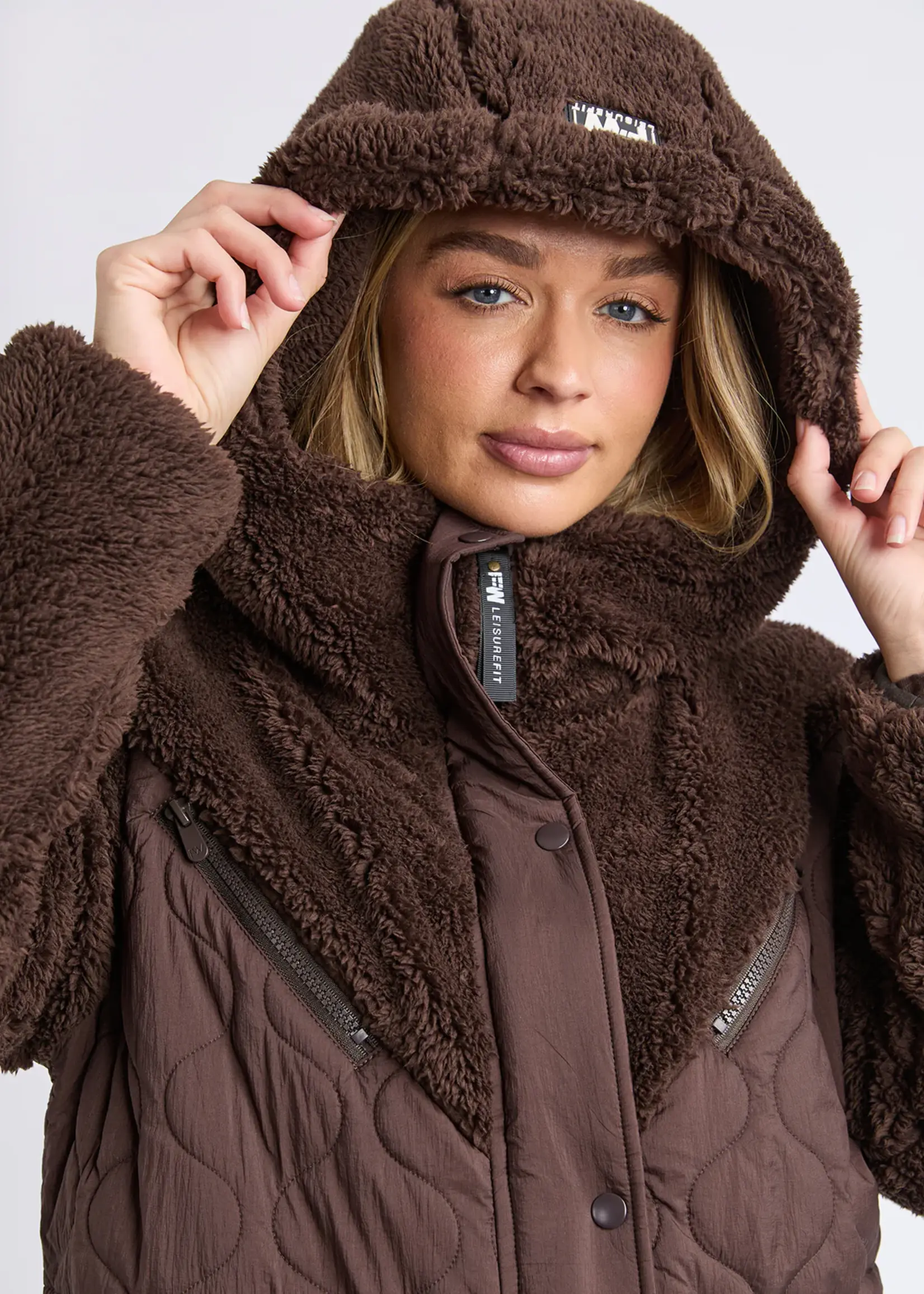 Foxwood Annabella Longline Anorak - Coffee Bean