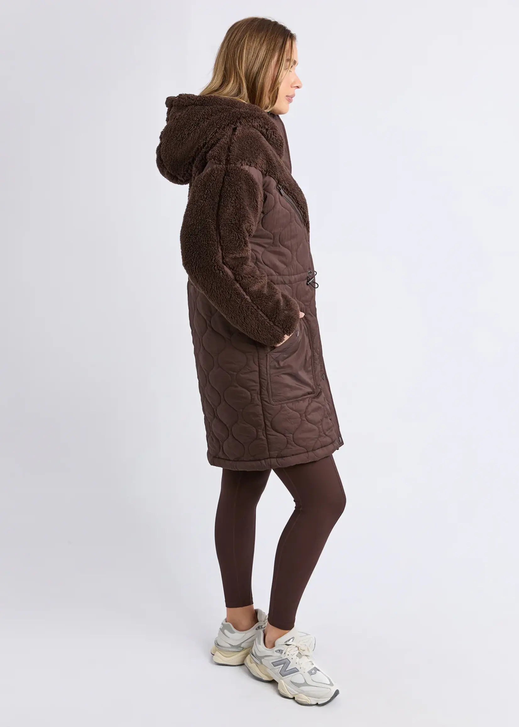 Foxwood Annabella Longline Anorak - Coffee Bean