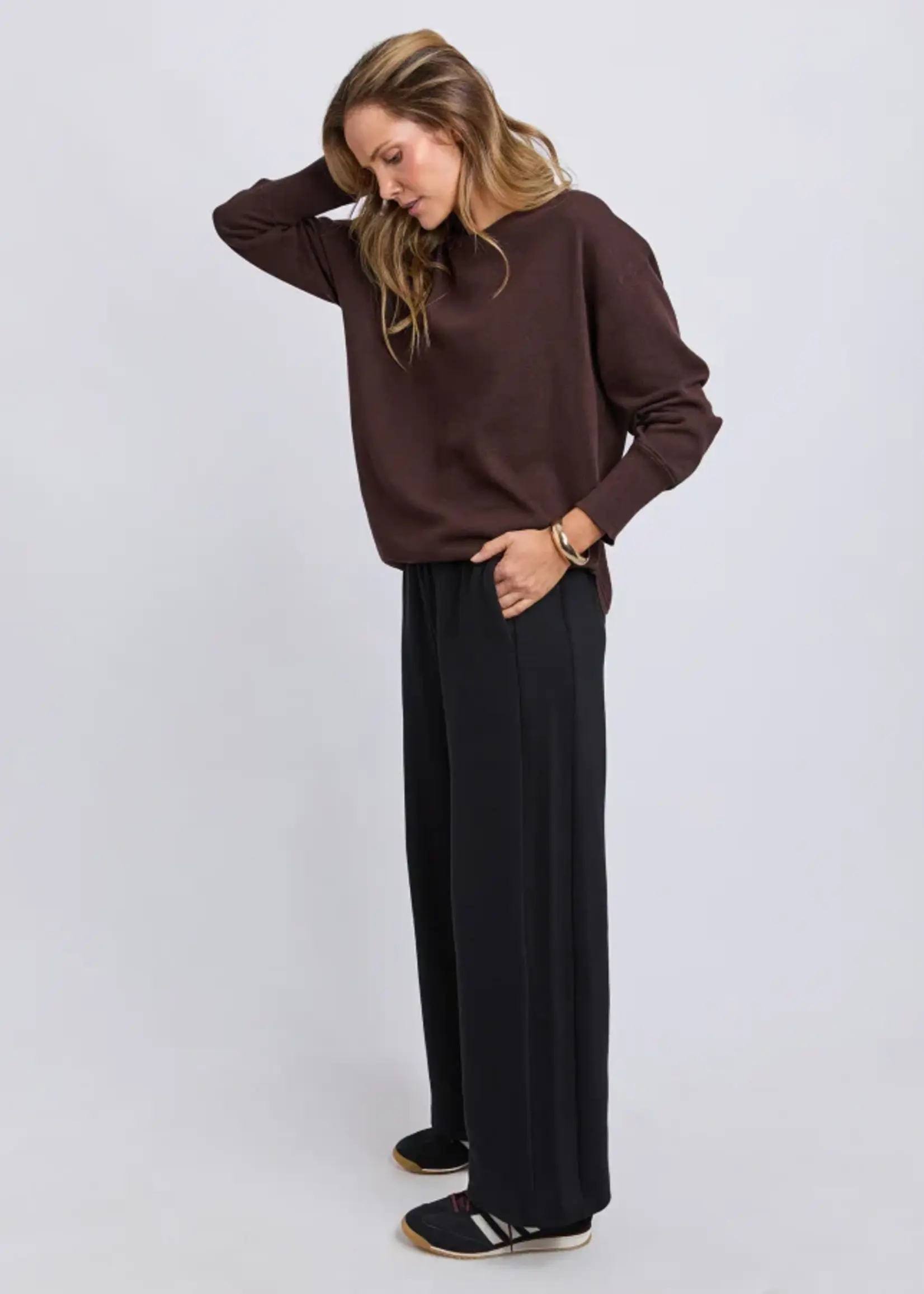 Foxwood Delilah Knit - Coffee Bean