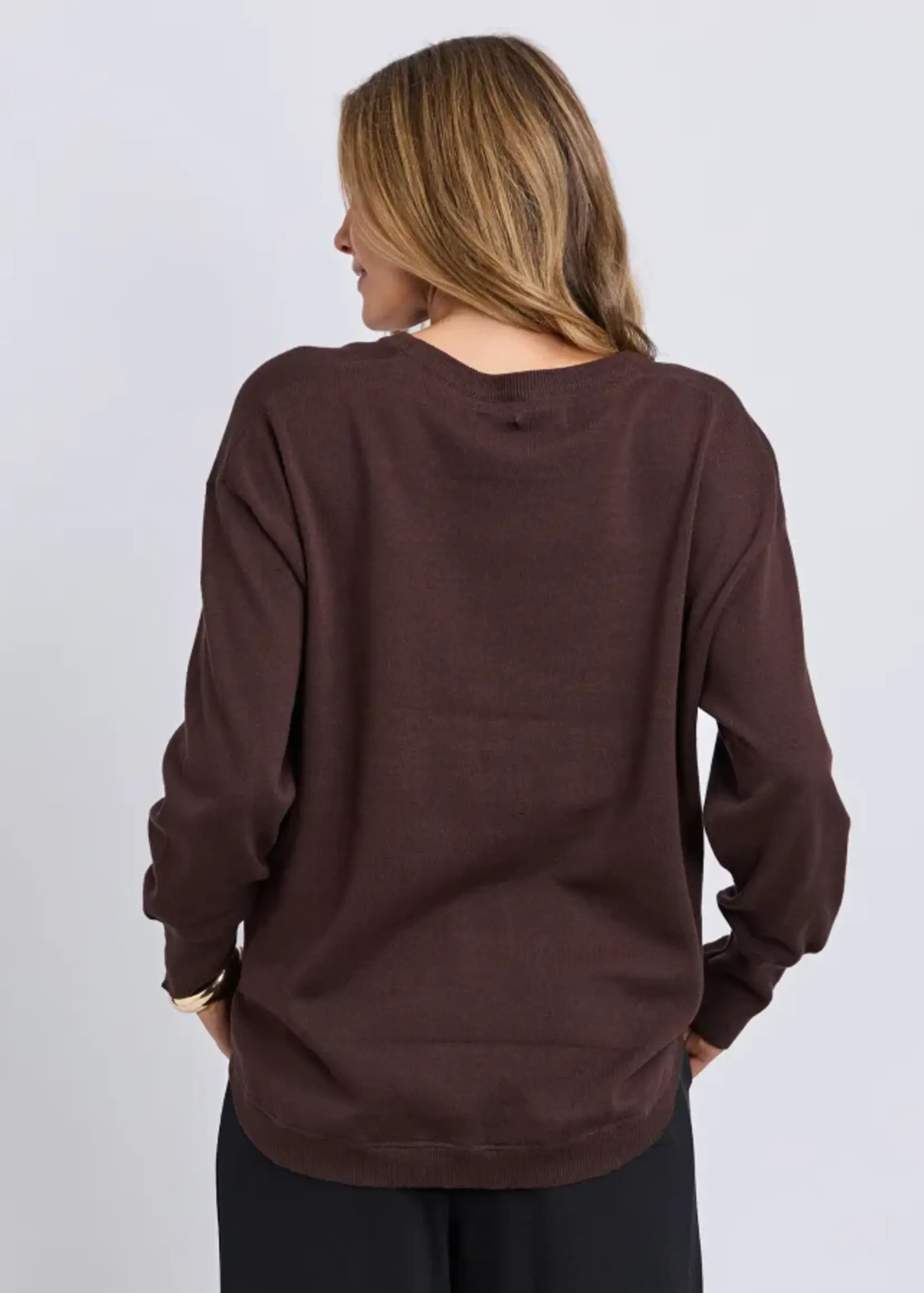 Foxwood Delilah Knit - Coffee Bean