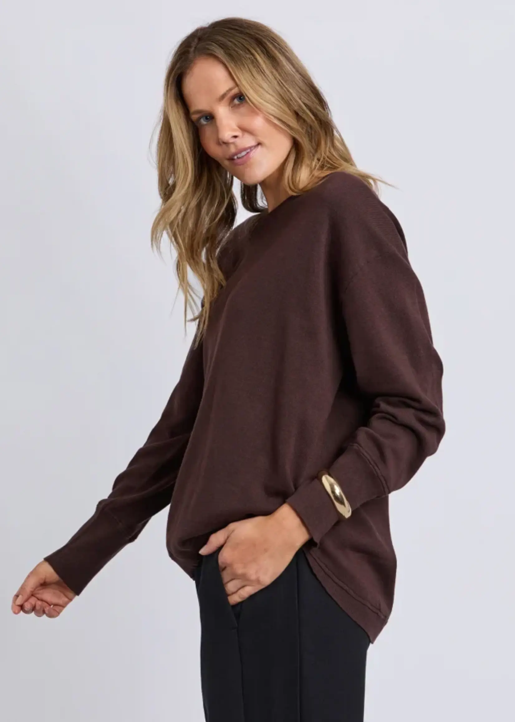 Foxwood Delilah Knit - Coffee Bean