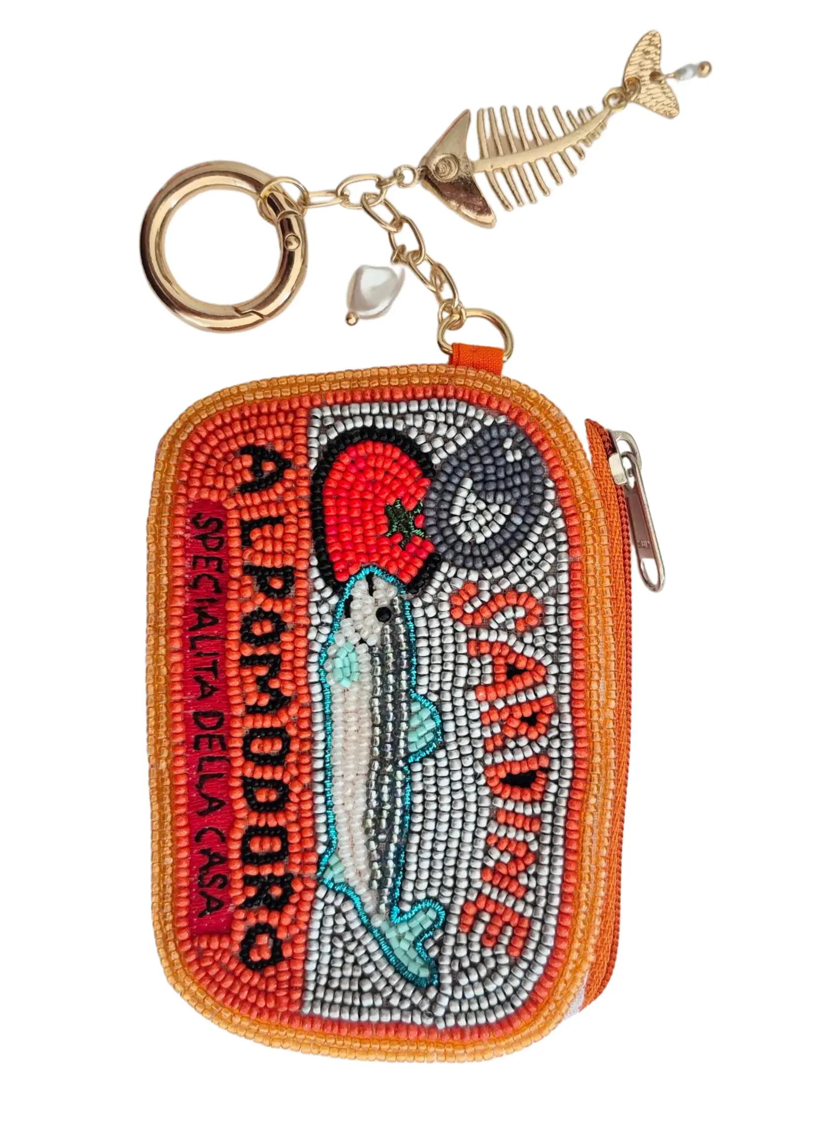 Zoda Beaded Keychain Pouch BA03