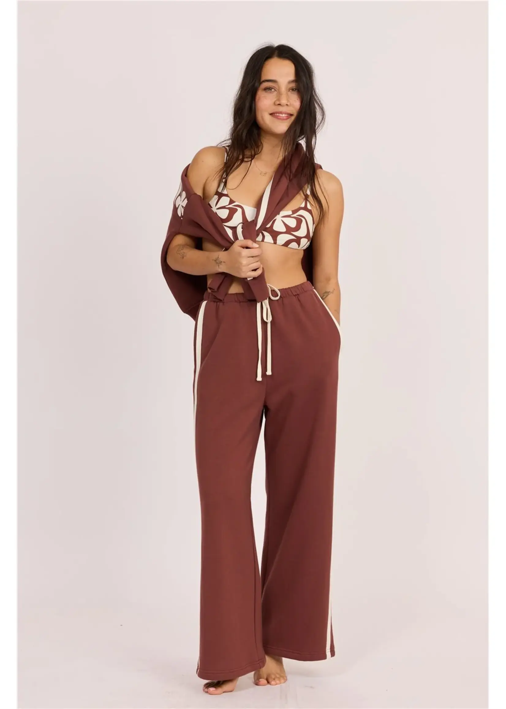 Sisstrevolution Cabana Fleece  Espresso Brown