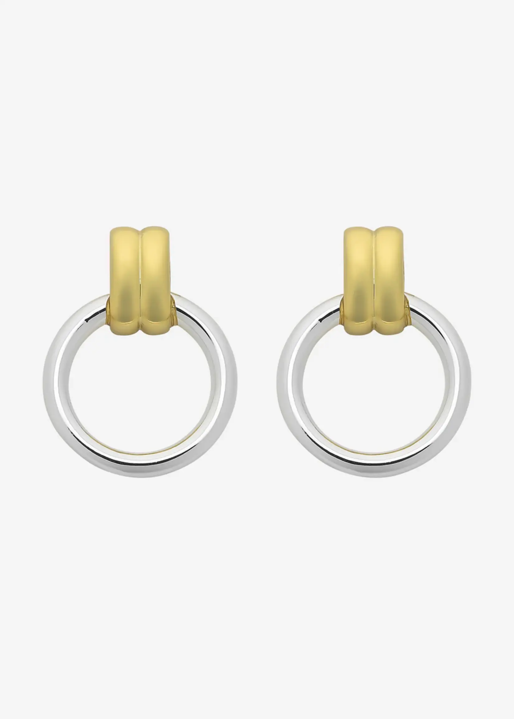Carmen Two Tone Earring