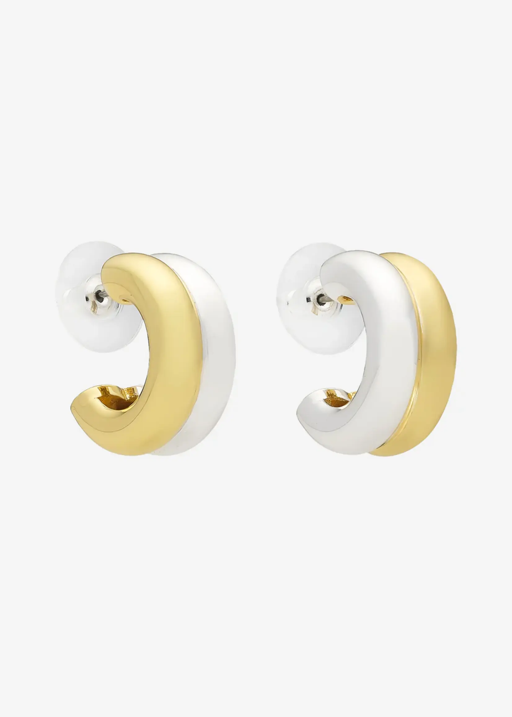 Liberte Miranda Two Tone Earring