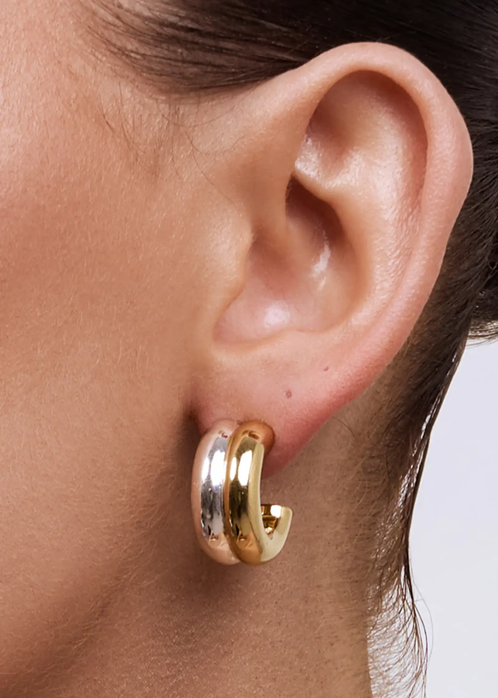 Liberte Miranda Two Tone Earring