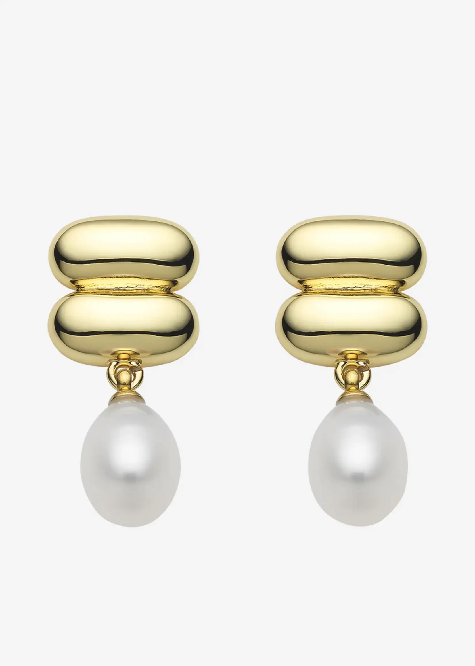 Liberte Heidi Gold Pearl Earring