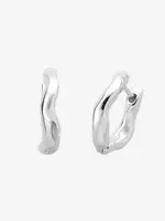 Liberte Hunter Silver Huggie