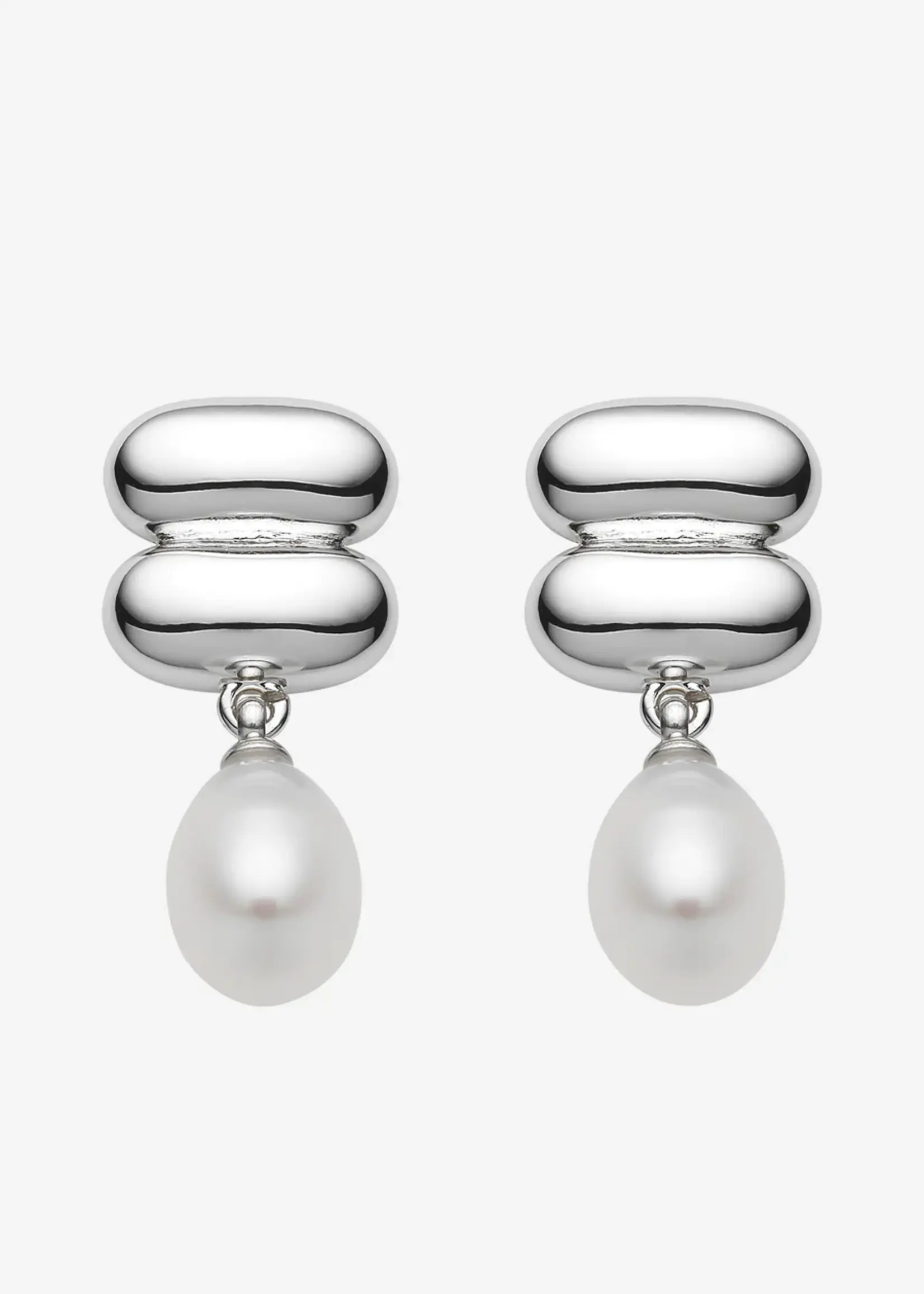 Liberte Heidi Silver Pearl Earring