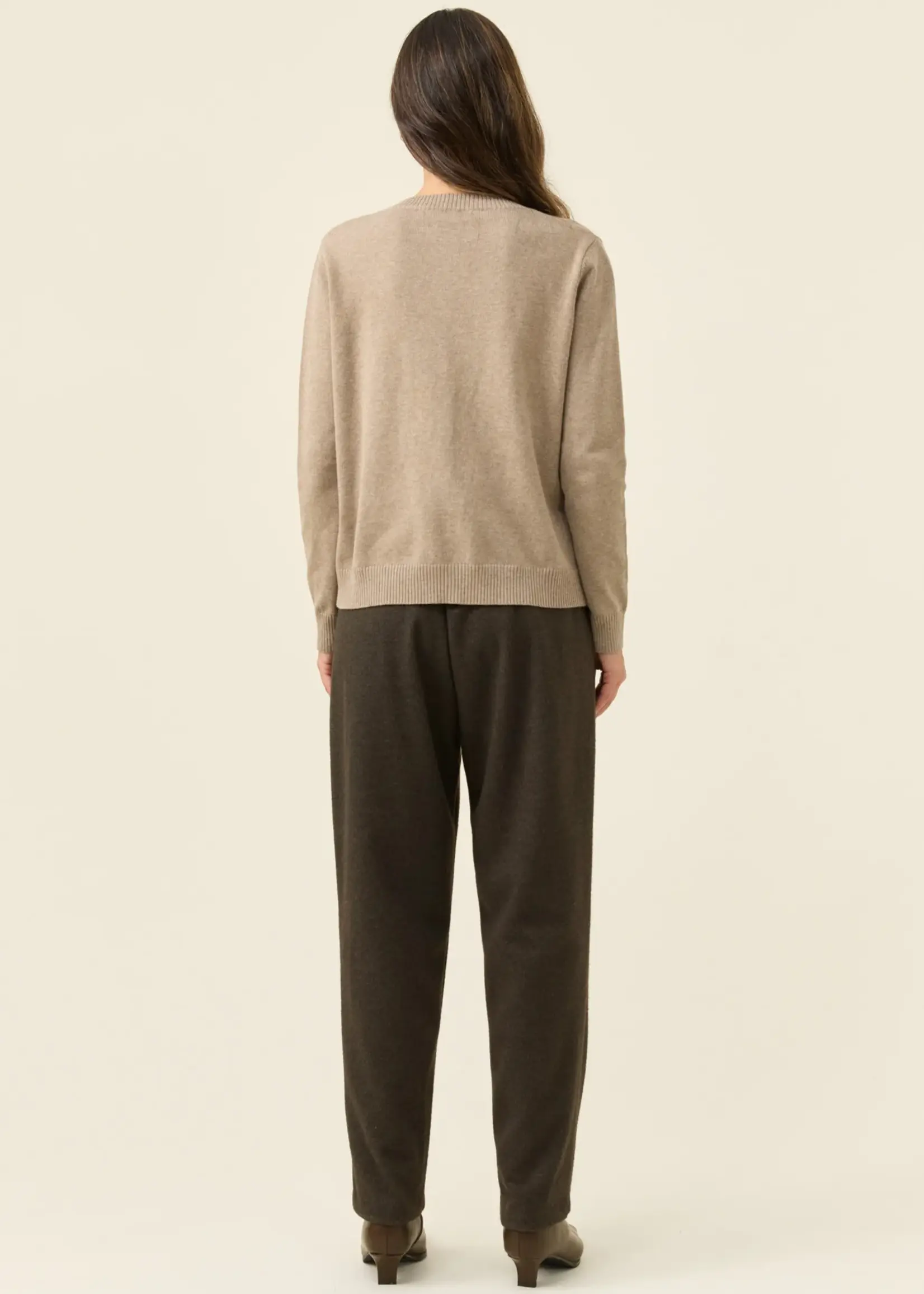 Isle of Mine Darby Cardigan - Stone