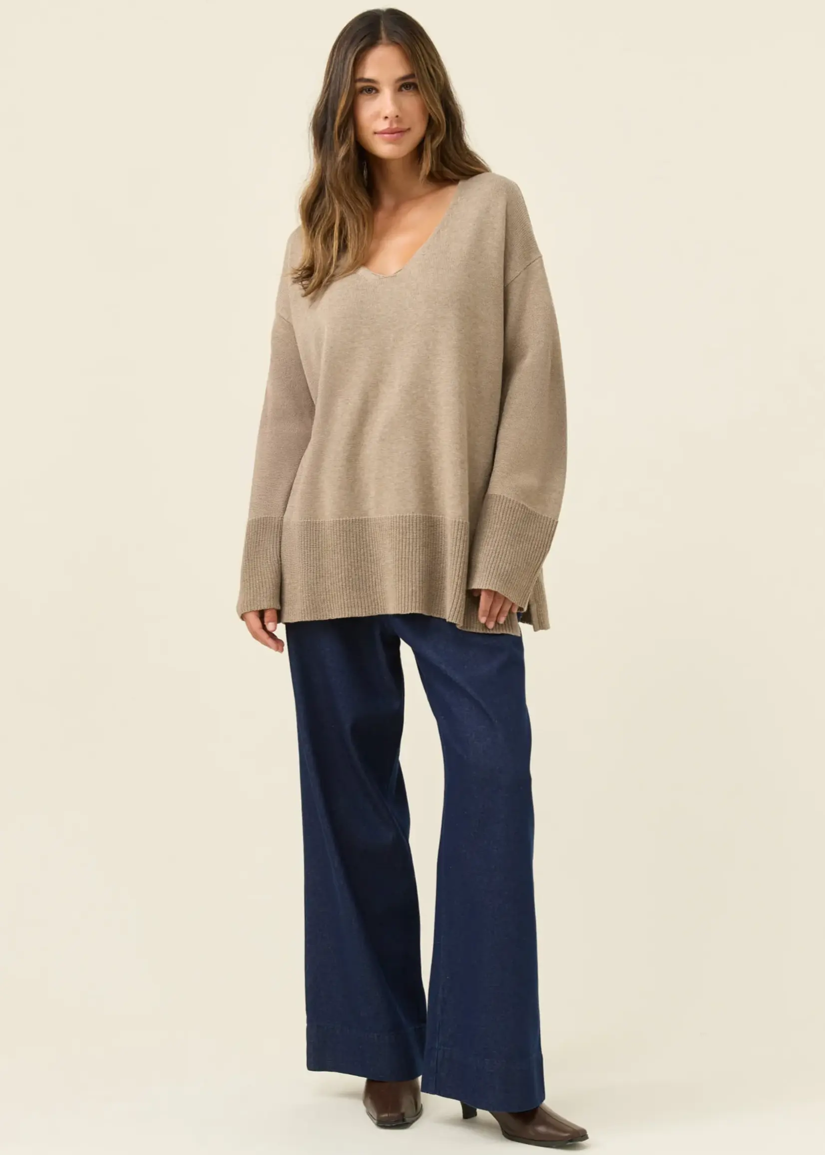 Isle of Mine Darby Jumper - Stone