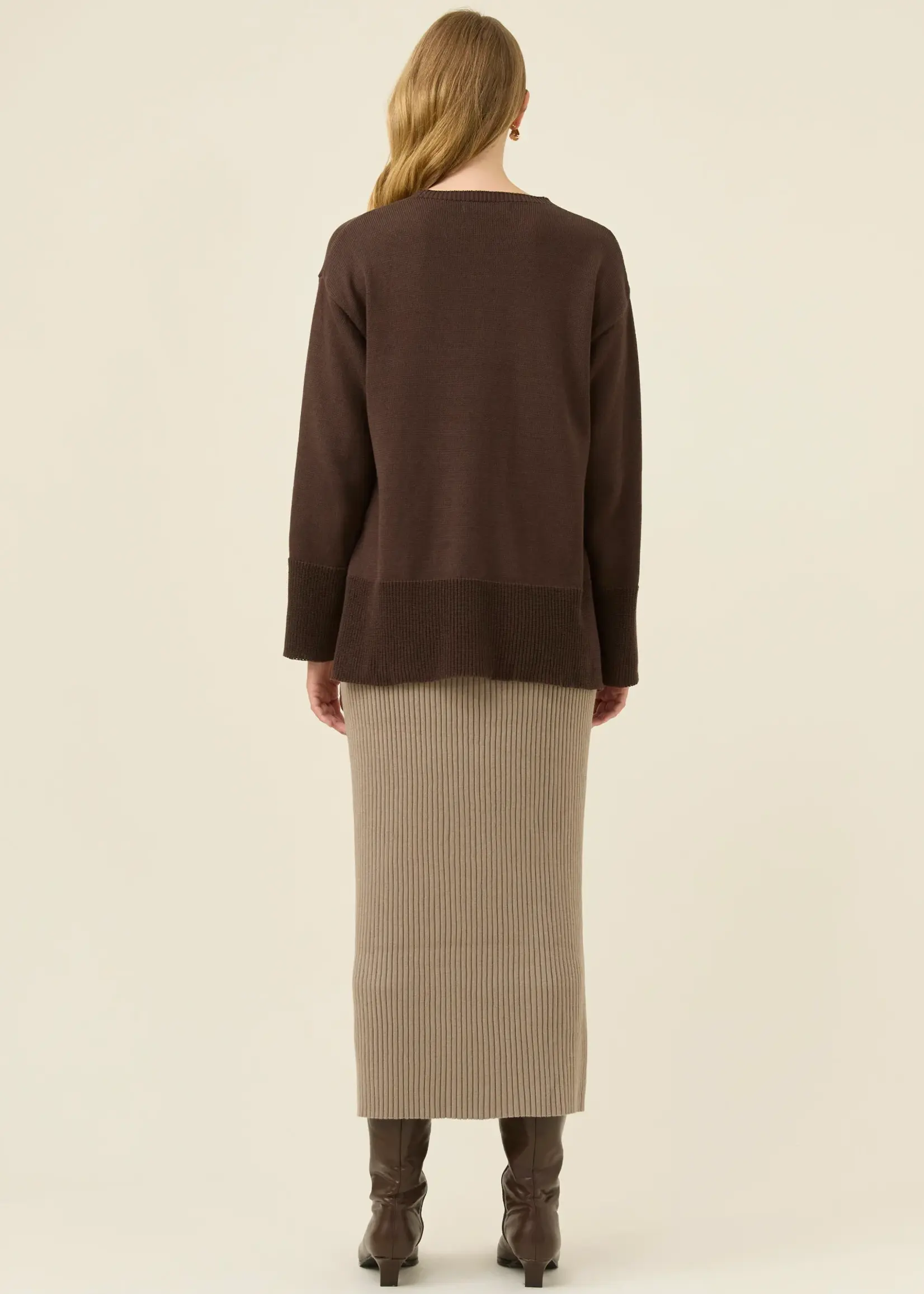 Isle of Mine Darby Jumper - Chocolate