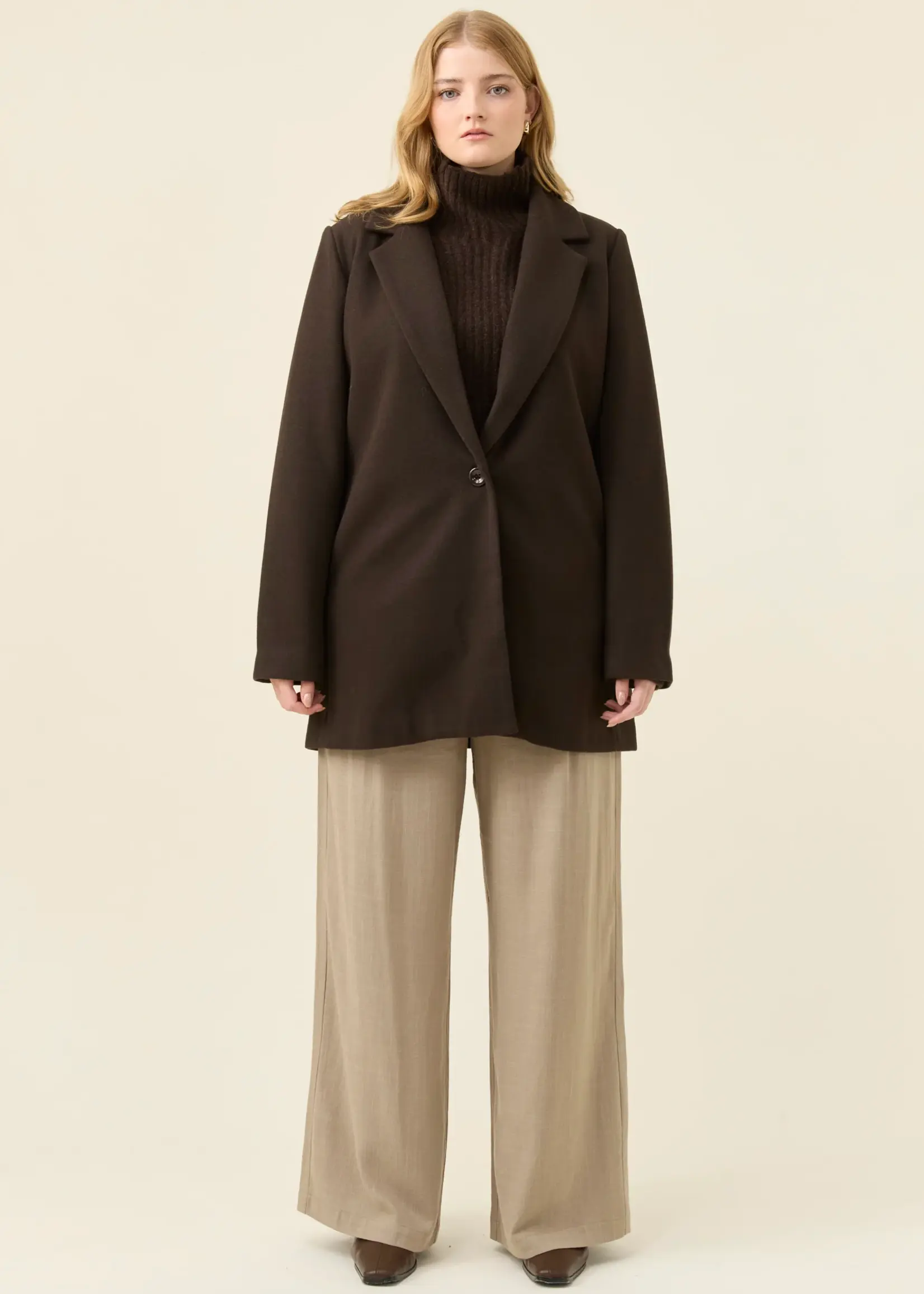 Isle of Mine Kali Coat - Chocolate
