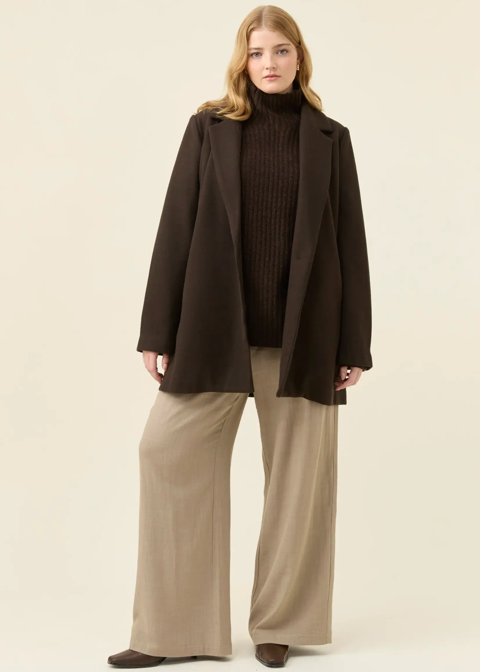 Isle of Mine Kali Coat - Chocolate