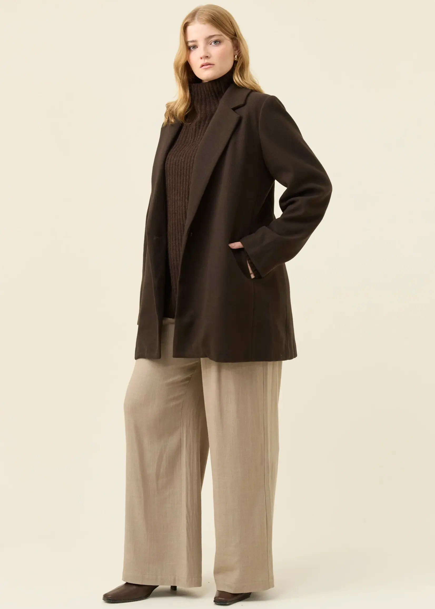 Isle of Mine Kali Coat - Chocolate