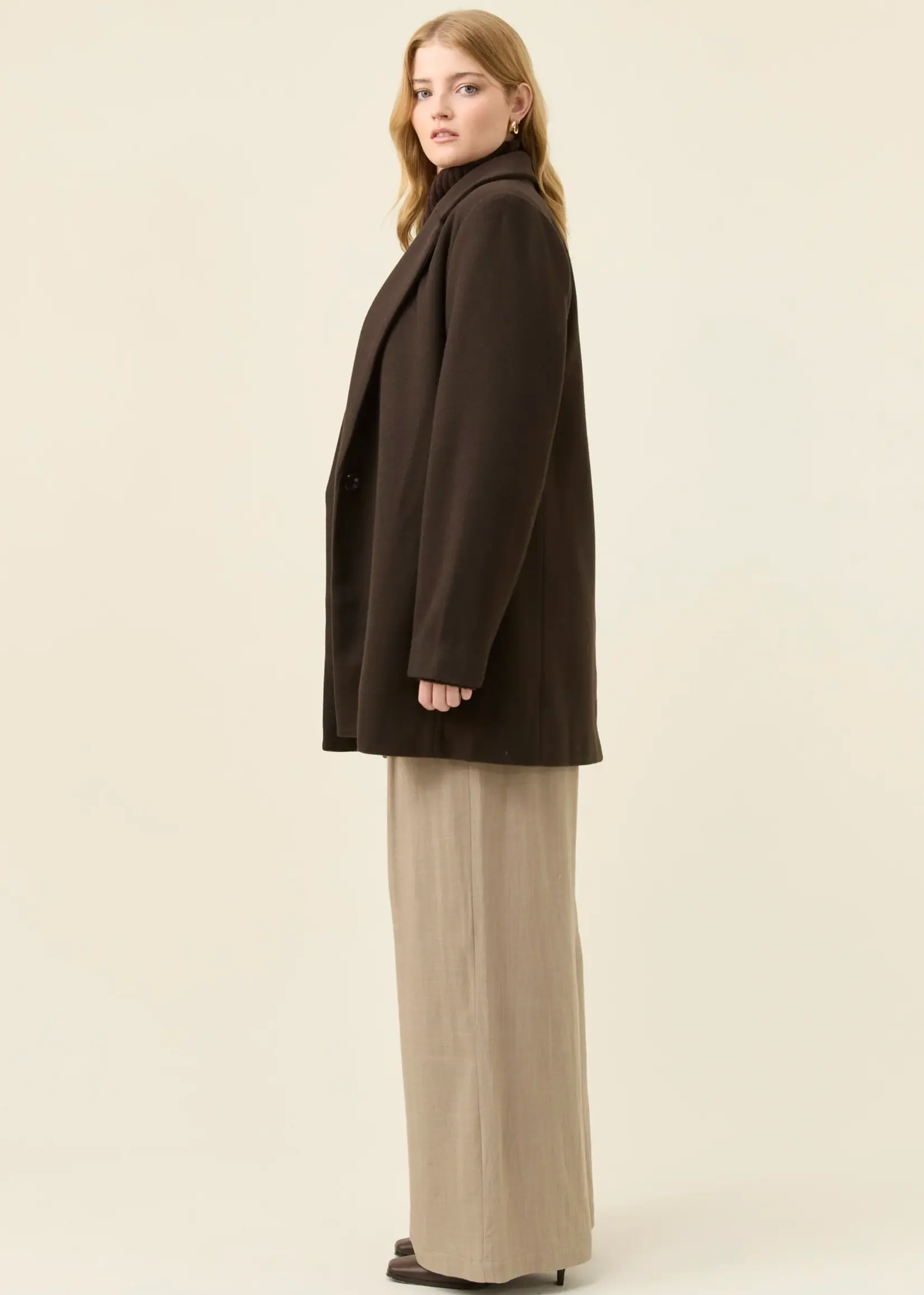 Isle of Mine Kali Coat - Chocolate