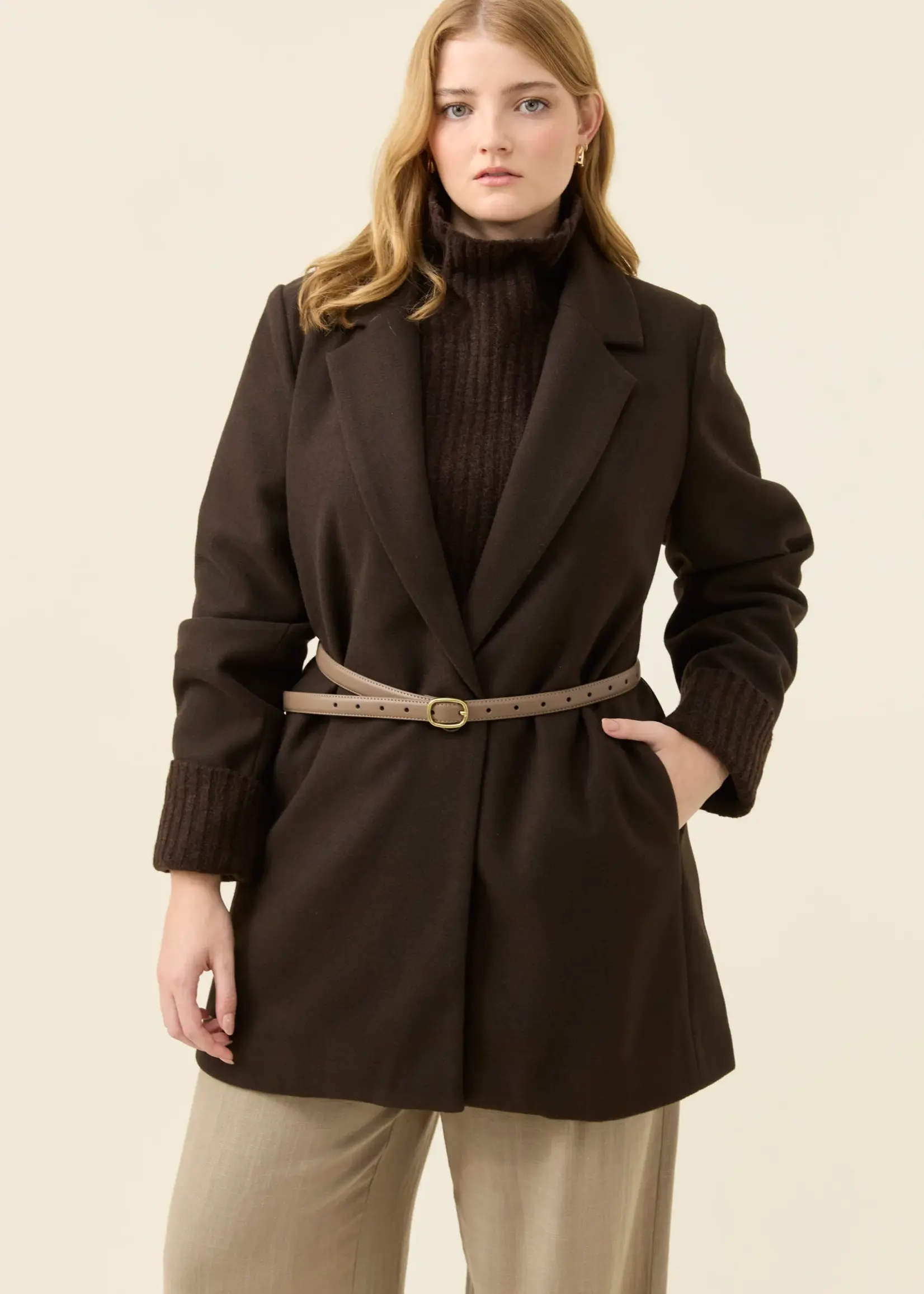 Isle of Mine Kali Coat - Chocolate
