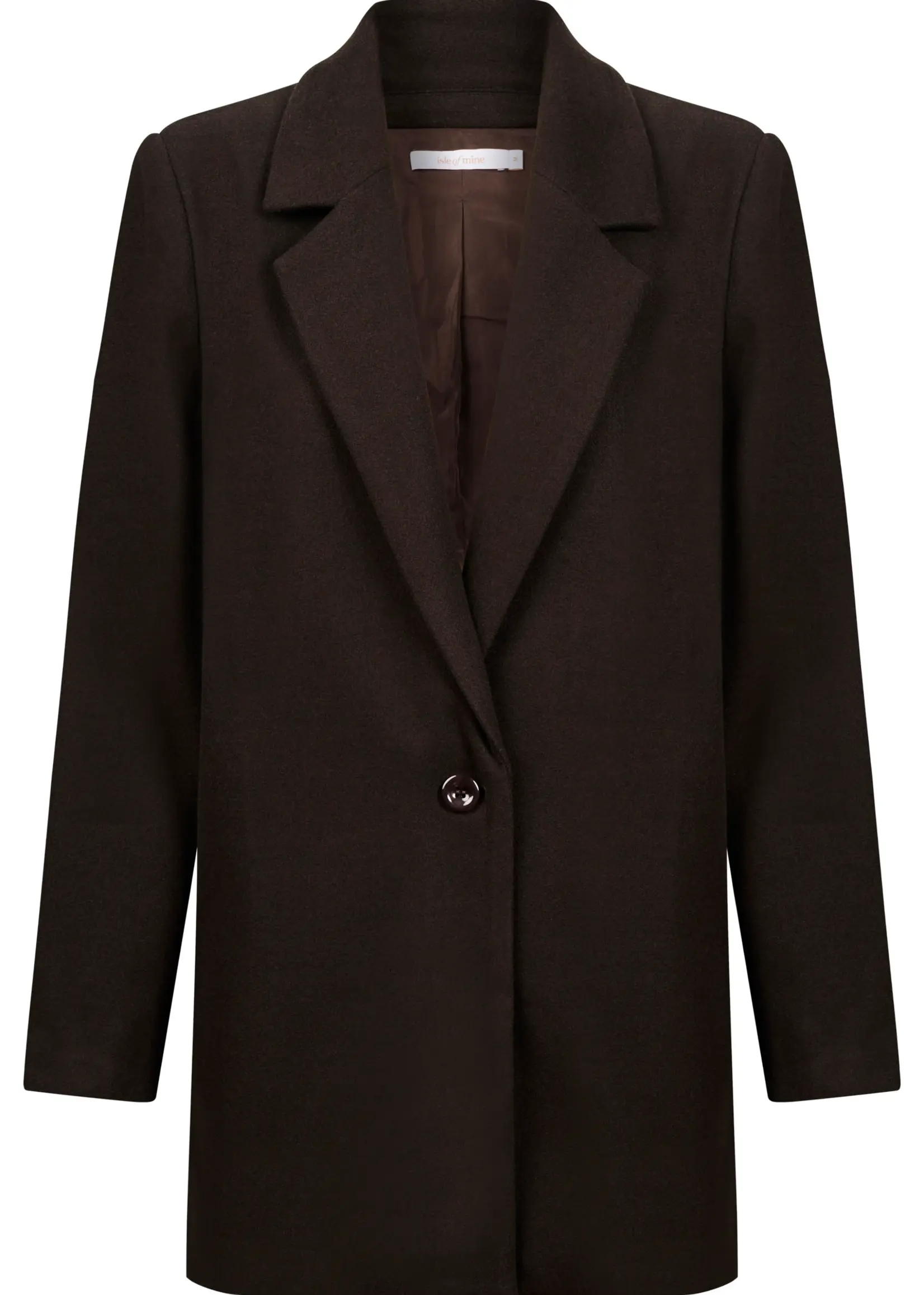 Isle of Mine Kali Coat - Chocolate