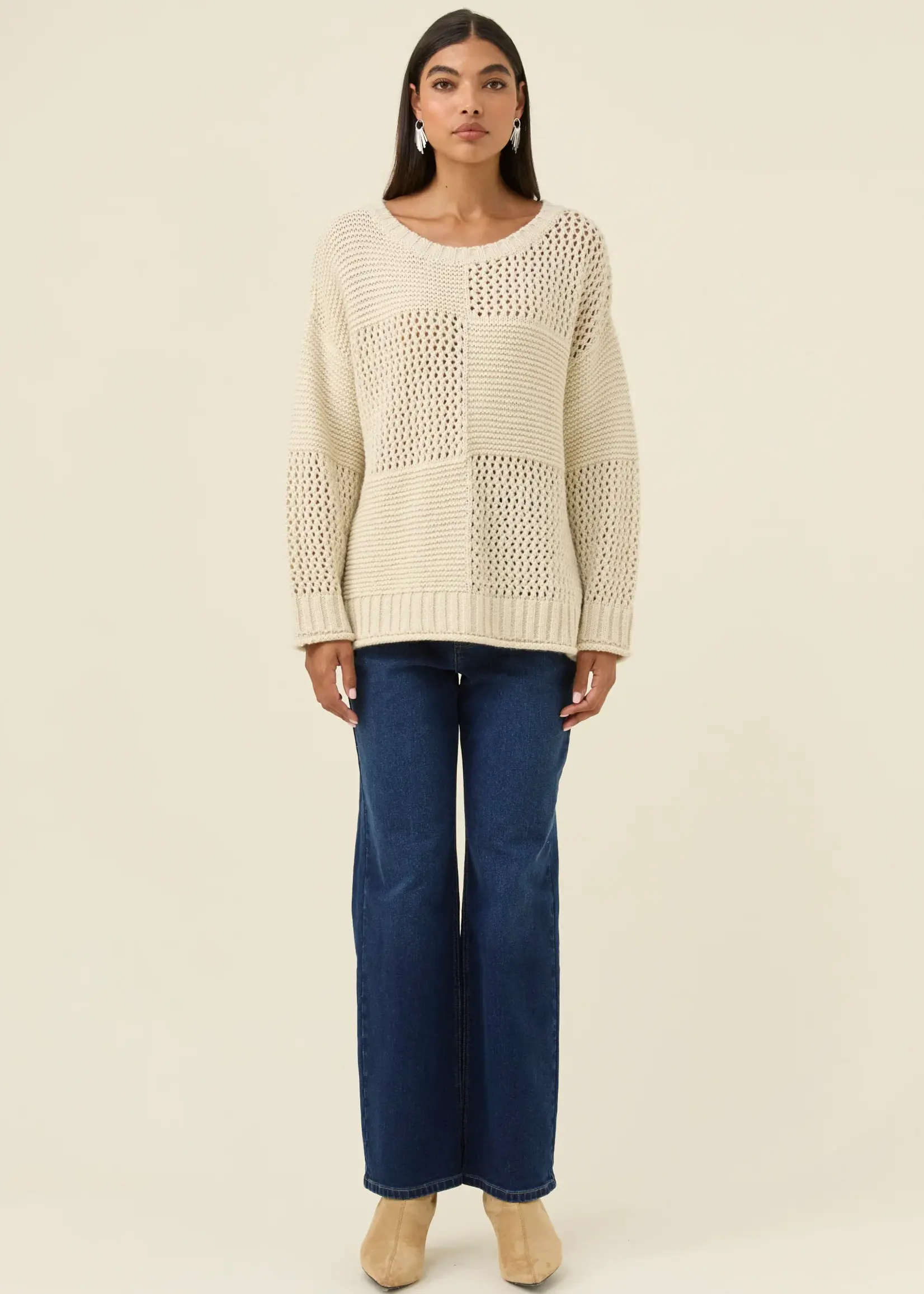 Isle of Mine Luna Jumper - Ivory