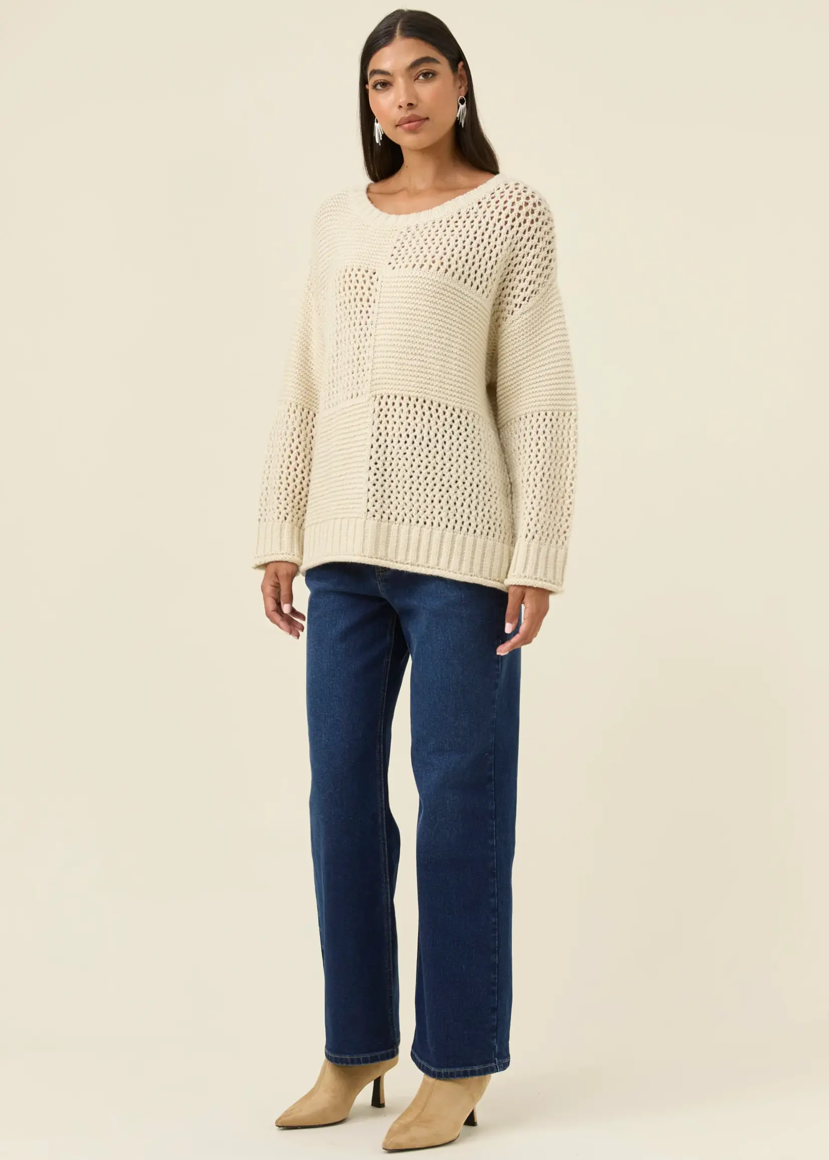 Isle of Mine Luna Jumper - Ivory