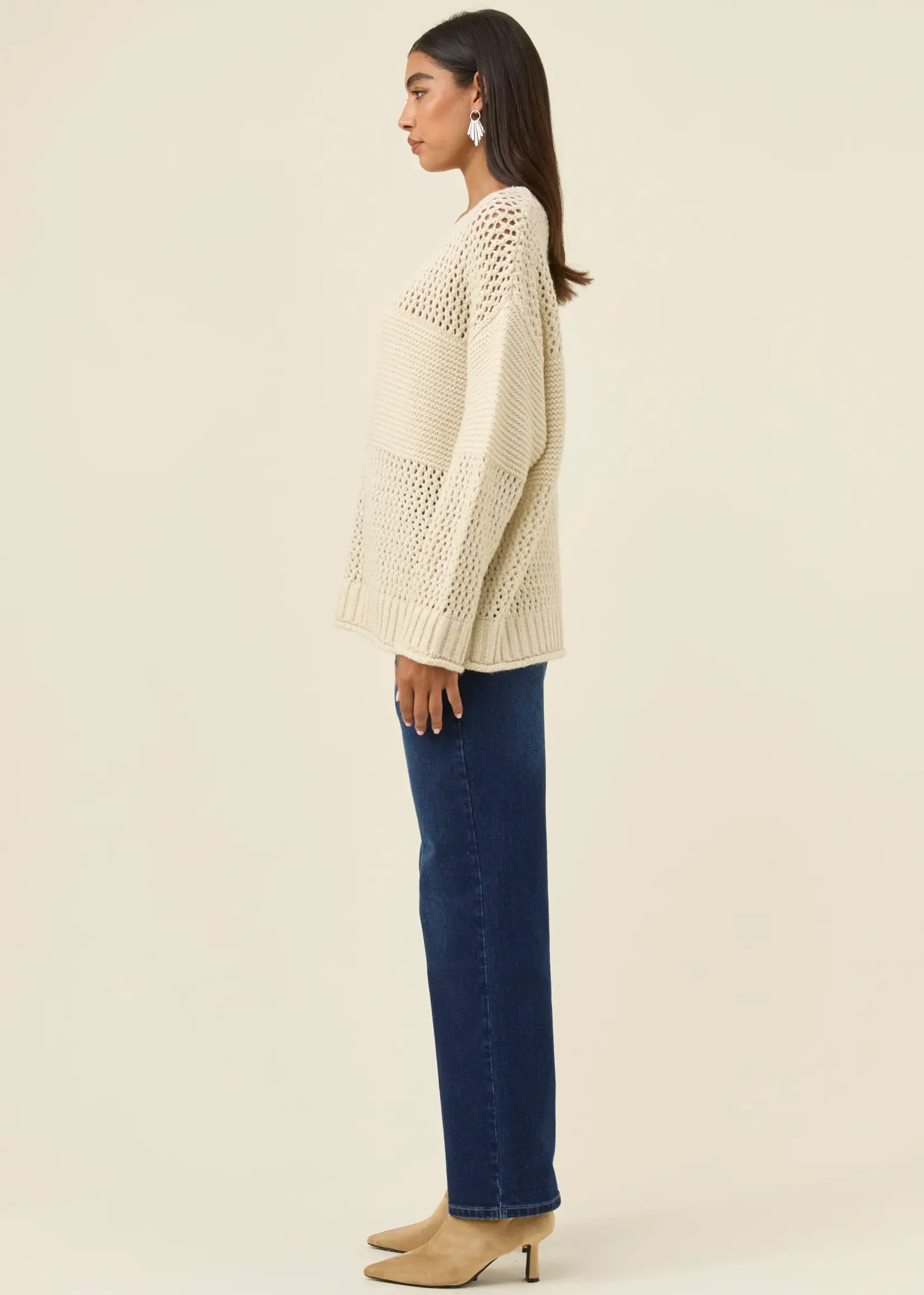 Isle of Mine Luna Jumper - Ivory