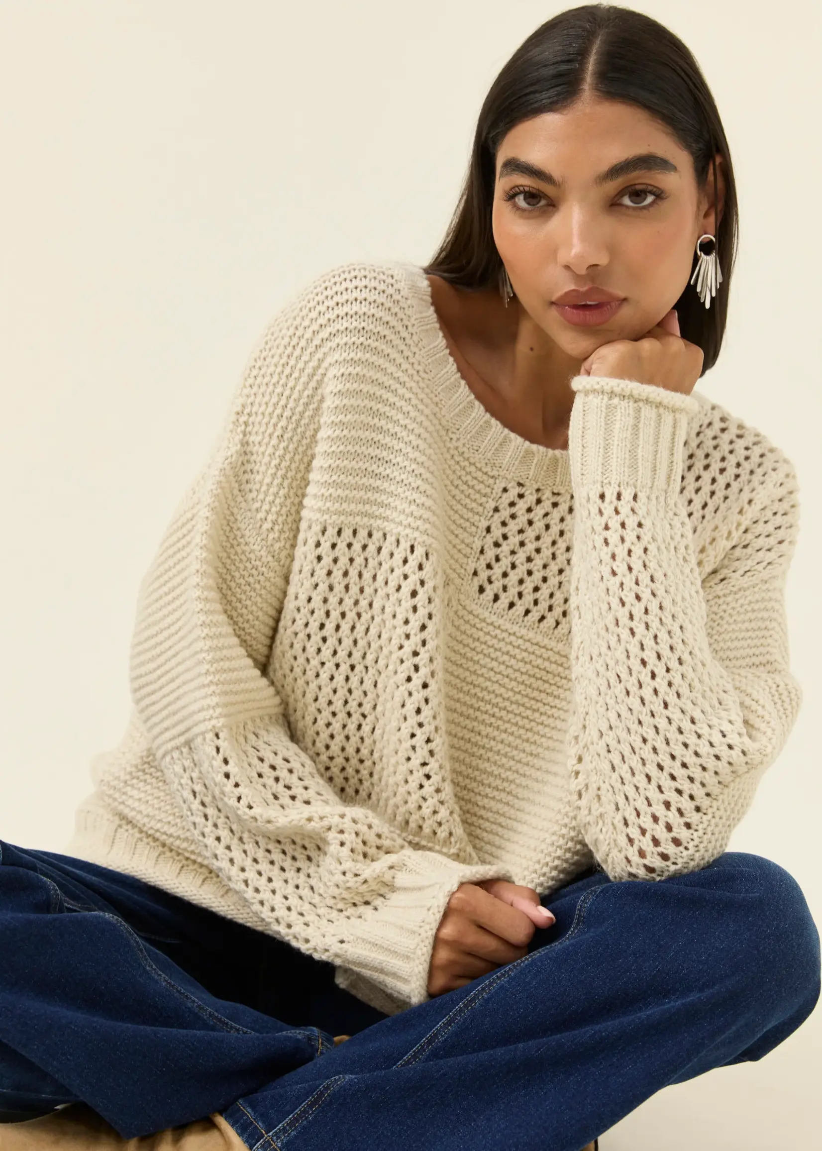 Isle of Mine Luna Jumper - Ivory