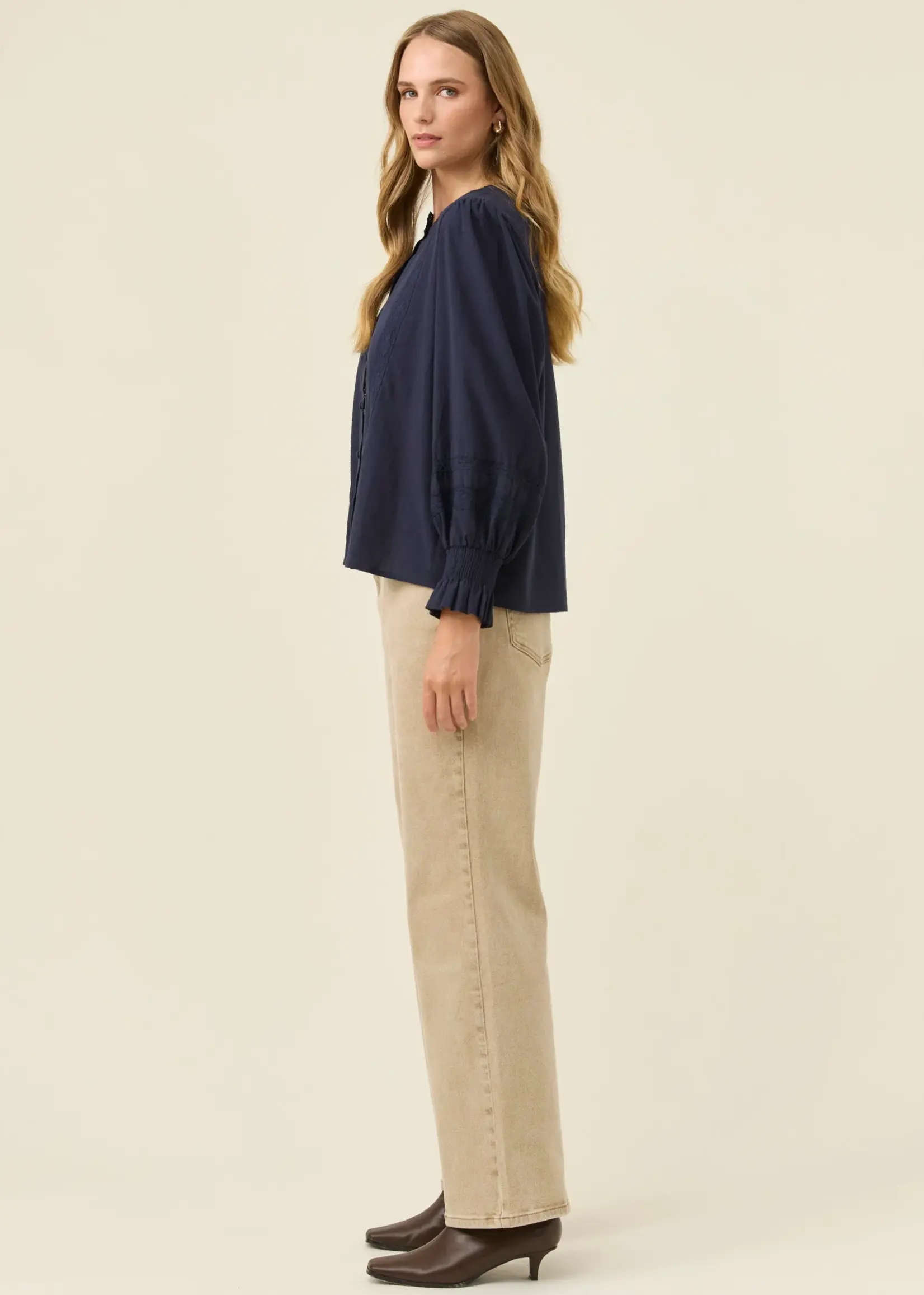 Isle of Mine Maeve Shirt - Navy