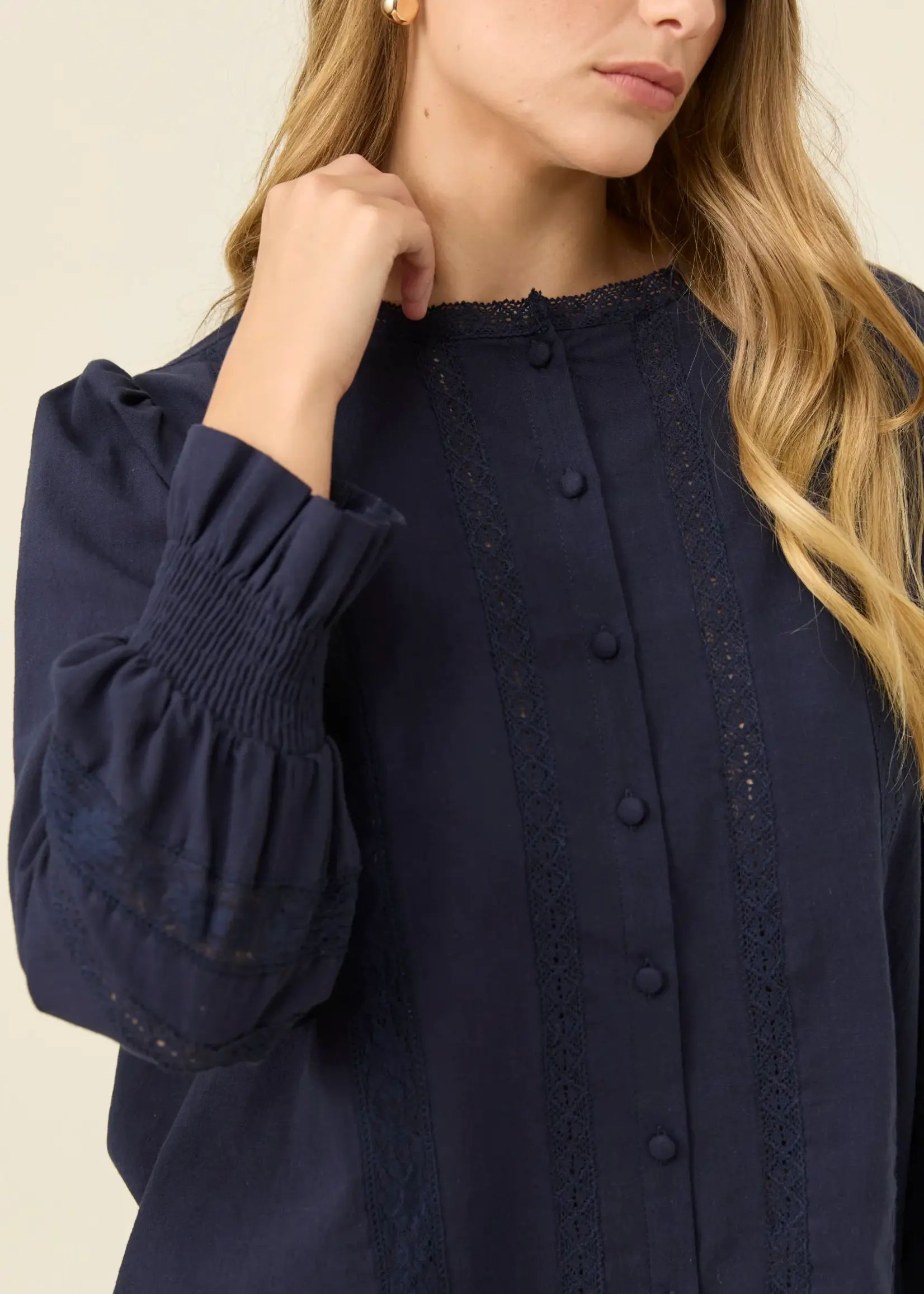 Isle of Mine Maeve Shirt - Navy